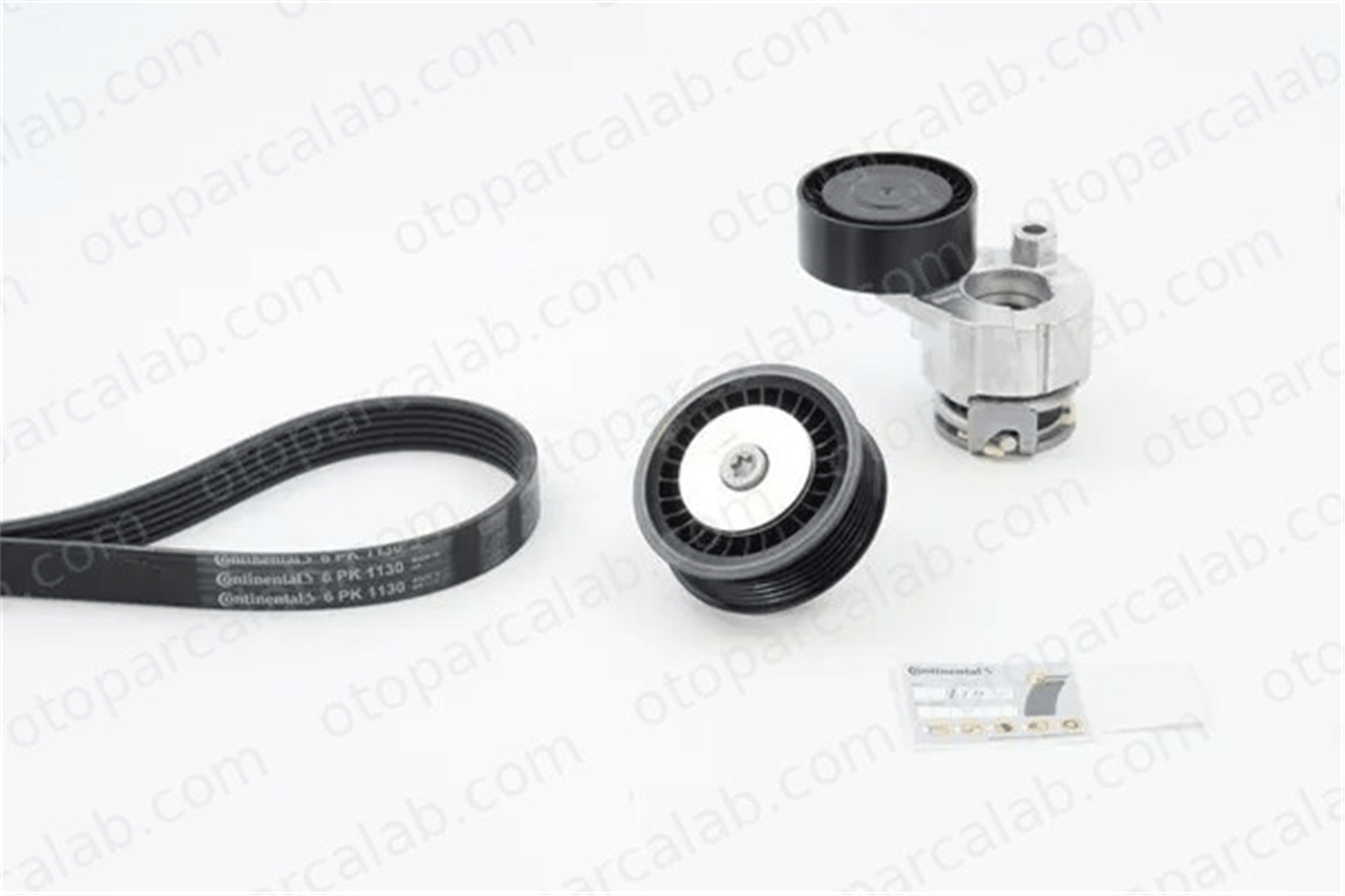 CONTINENTAL 6PK1130K2 Vantilatör Kayış Seti RENAULT CLIO III KANGOO Express 117207020R 117202608R