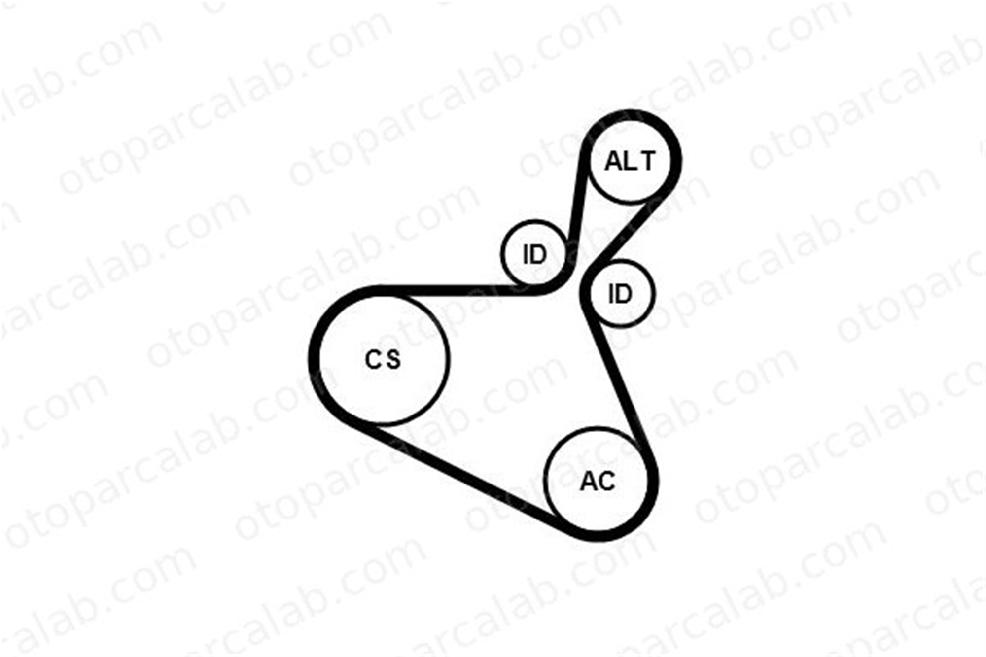 CONTINENTAL 6PK1179EXTRAK1 Vantilatör Kayışı Seti FORD FOCUS IV PUMA 6PK1179EXTRAK1 2319646