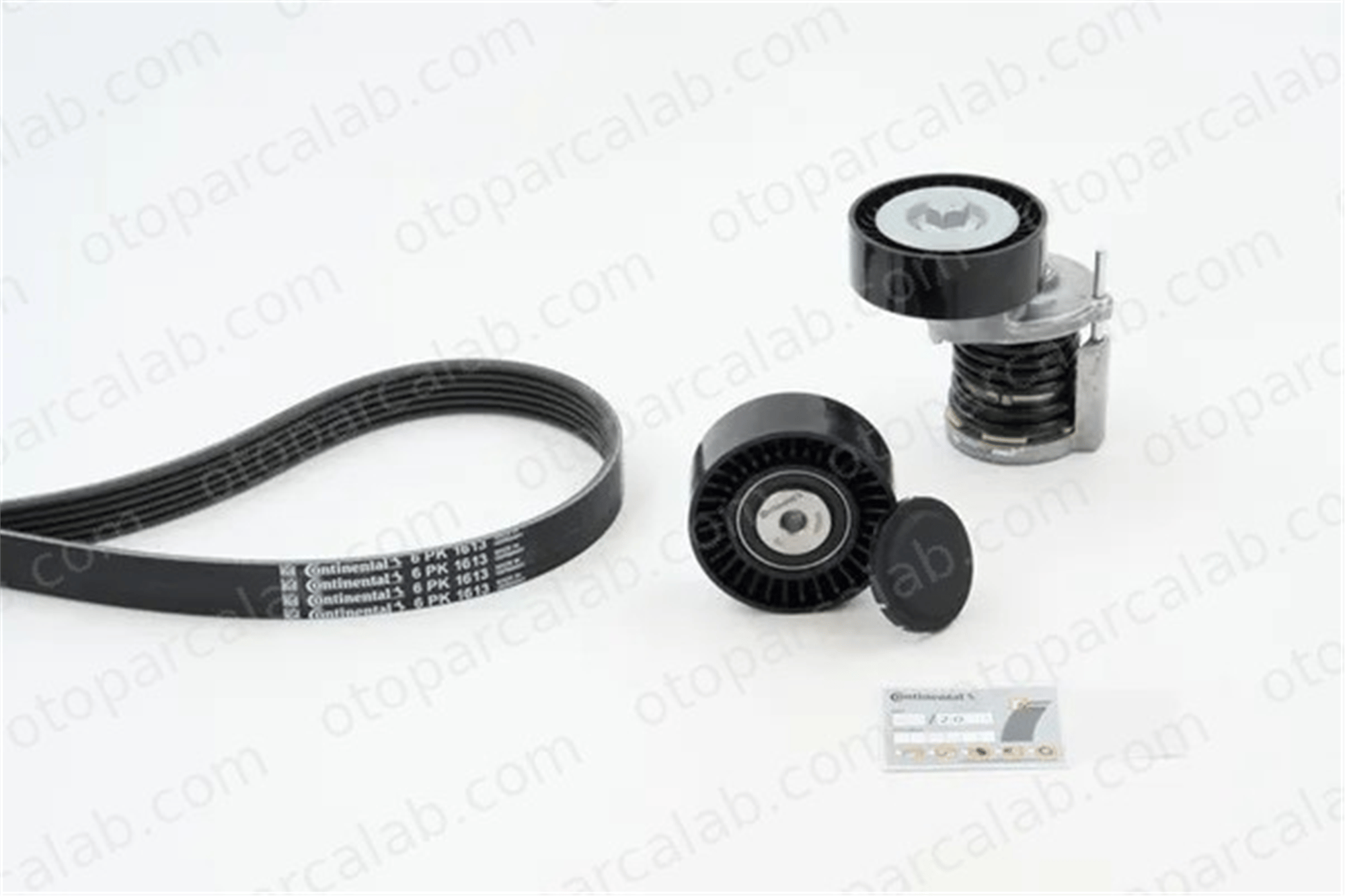 CONTINENTAL 6PK1613K1 Vantilatör Kayış Seti AUDI A4 B7 A4 B7 Avant 38903315AH 038903315AH