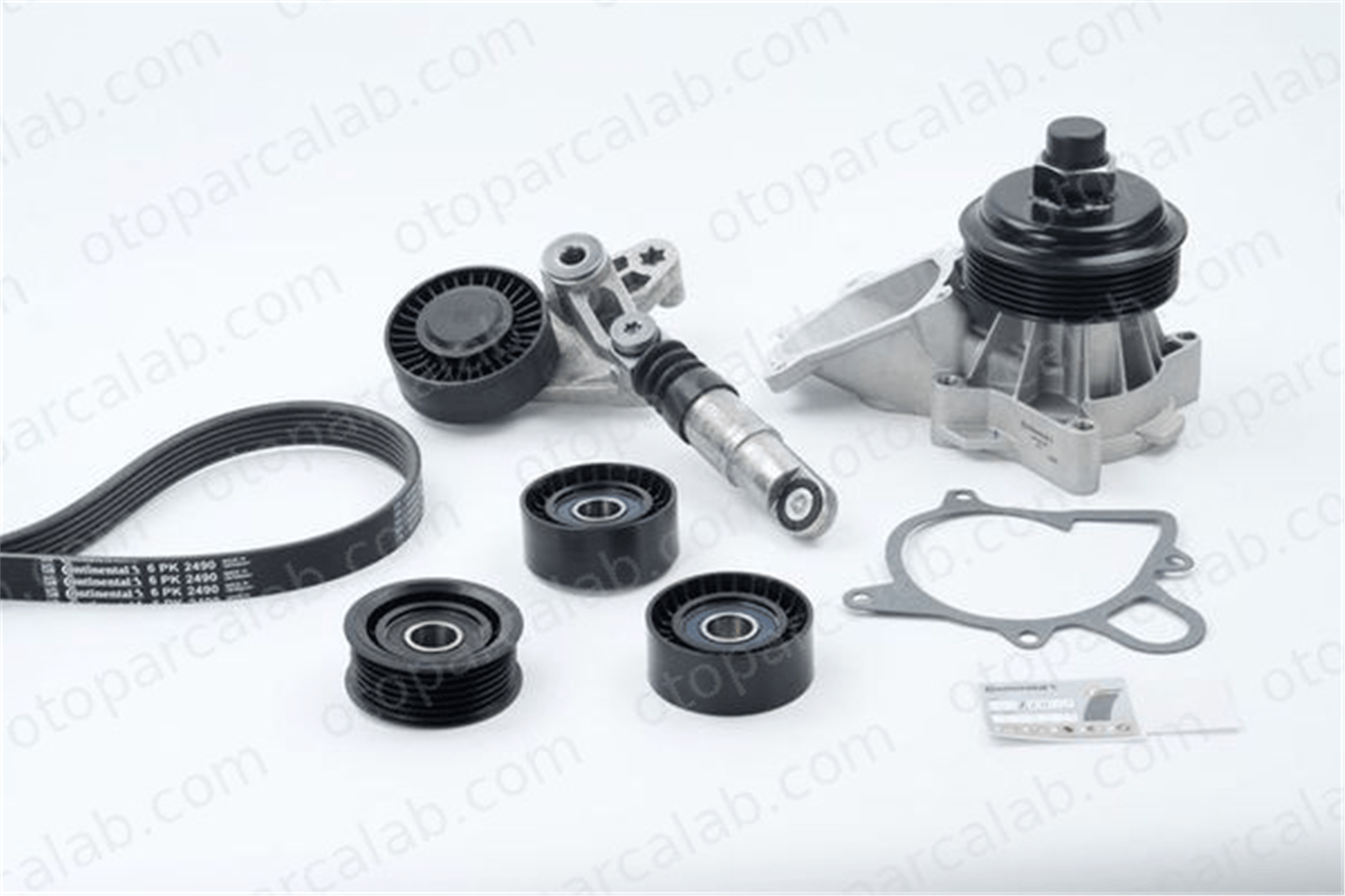 CONTINENTAL 6PK2490WP1 Vantilatör Kayış Seti AUDI A6 C6 A6 C6 Avant 59145201E 059145201E