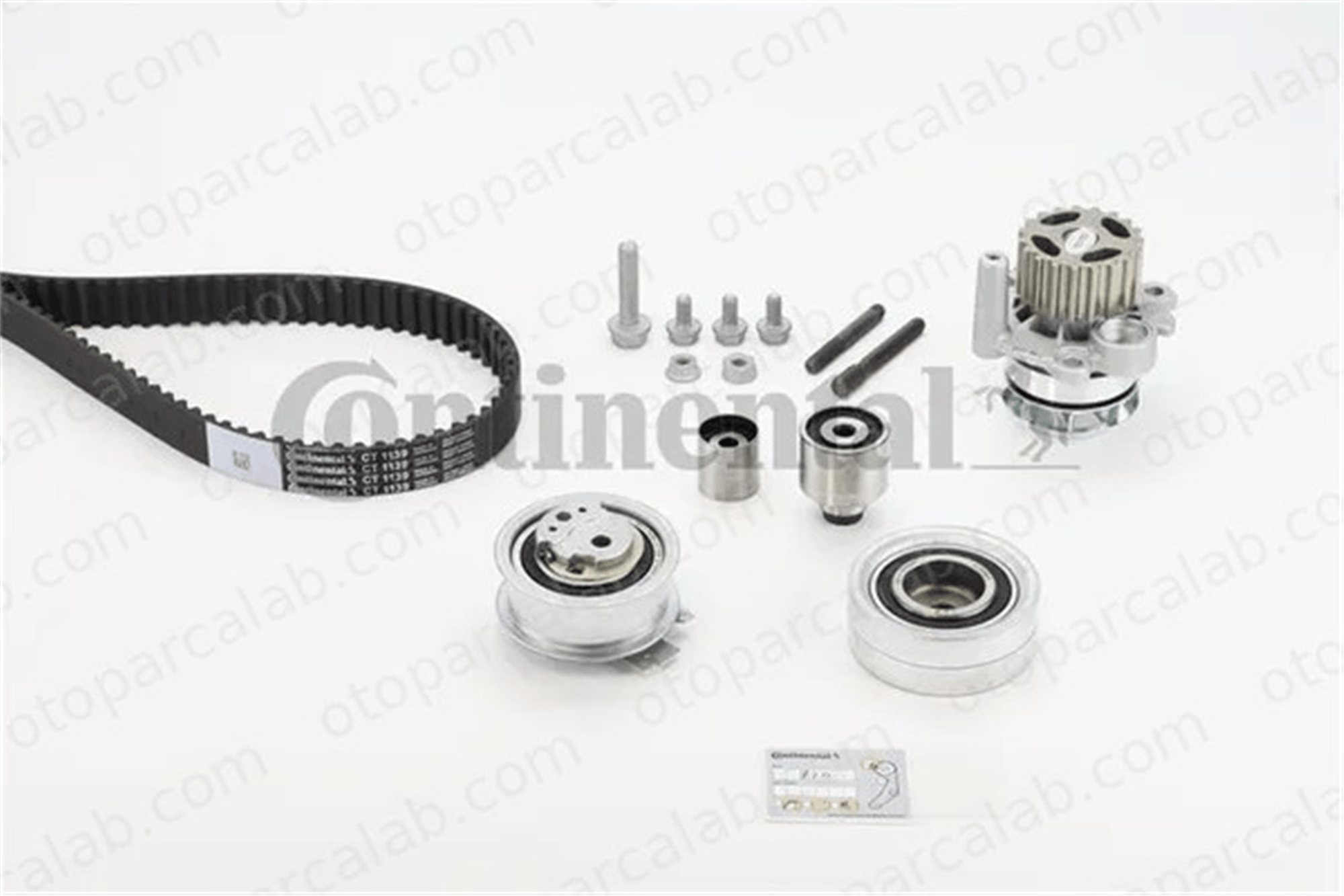 CONTINENTAL CT1139WP6 Triger Kayış Seti VW TRANSPORTER T5 Minibüs/Otobüs AUDI A4 B8 3L198119A 03L198119A