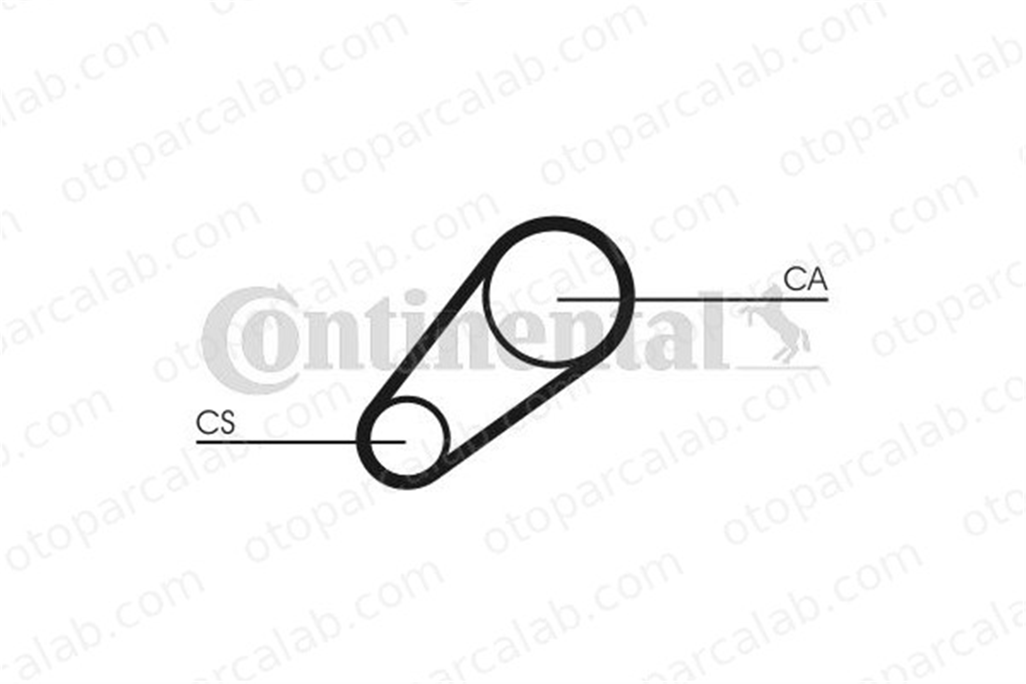CONTINENTAL CT648 Triger Kayışı FSO POLONEZ I FIAT 131 1201204 01201204