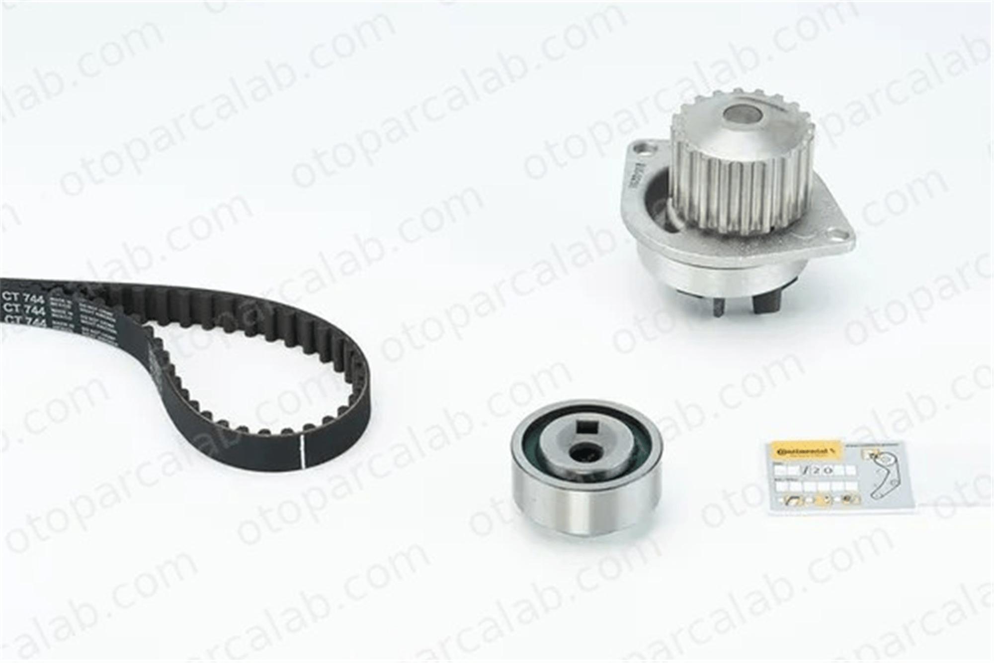 CONTINENTAL CT744WP1 Triger Kayış Seti CITROËN AX BX 1611898280 81655