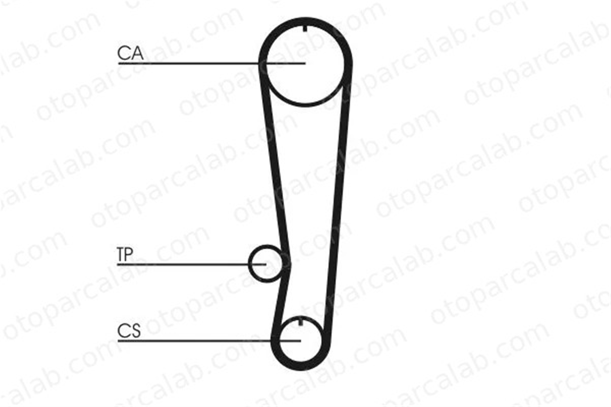 CONTINENTAL CT808 Triger Kayışı SUZUKI VITARA VITARA Cabrio 1140760A00 1140760A00000