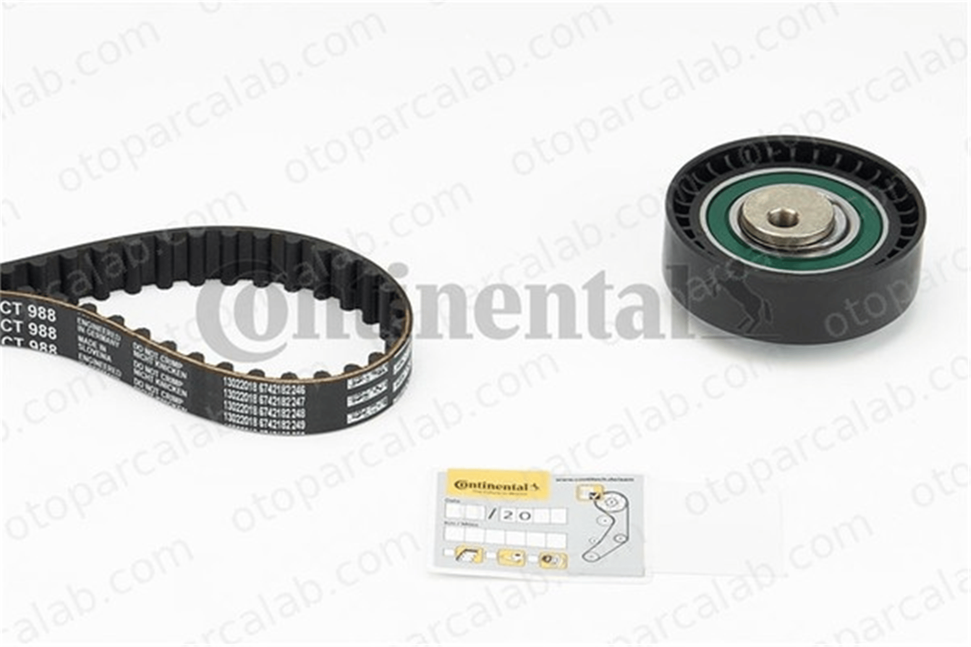 CONTINENTAL CT988K3 Triger Kayış Seti DACIA LOGAN LOGAN MCV 130C17480R 6001543400