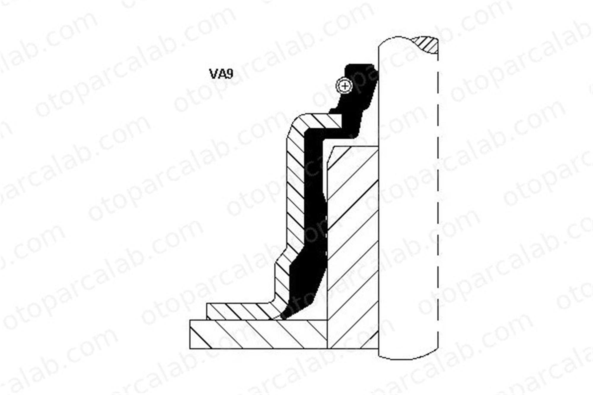 CORTECO 19036814 Supap Lastiği OPEL ASTRA H Station wagon ASTRA H TwinTop 642002 71739773