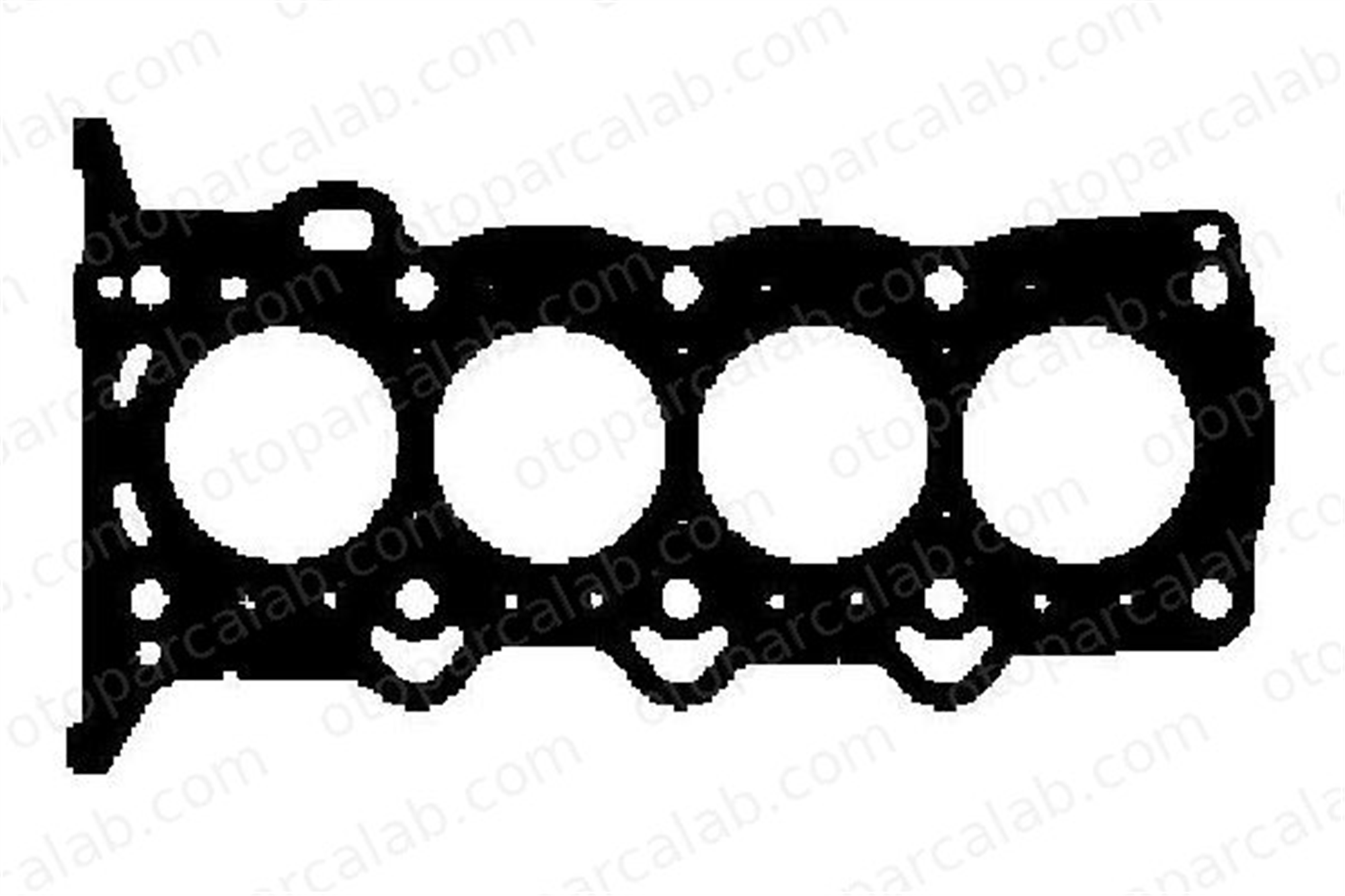 CORTECO 415326P Silindir Kapak Contası TOYOTA COROLLA Sedan YARIS 415326P 11127790954