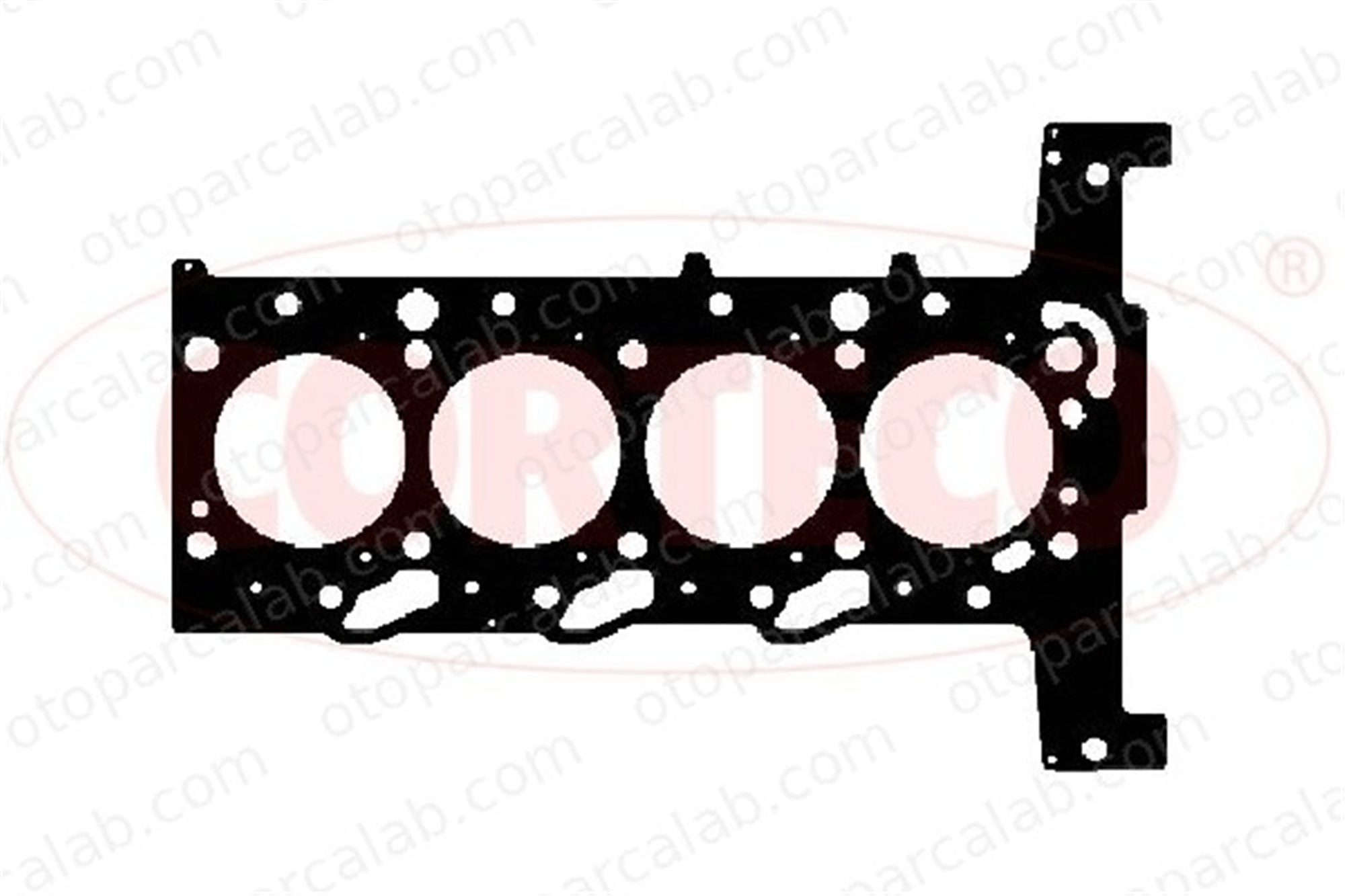 CORTECO 415593P Silindir Kapak Contası FORD TRANSIT Minibüs/Otobüs TRANSIT Panelvan/Van 415593P 209ES