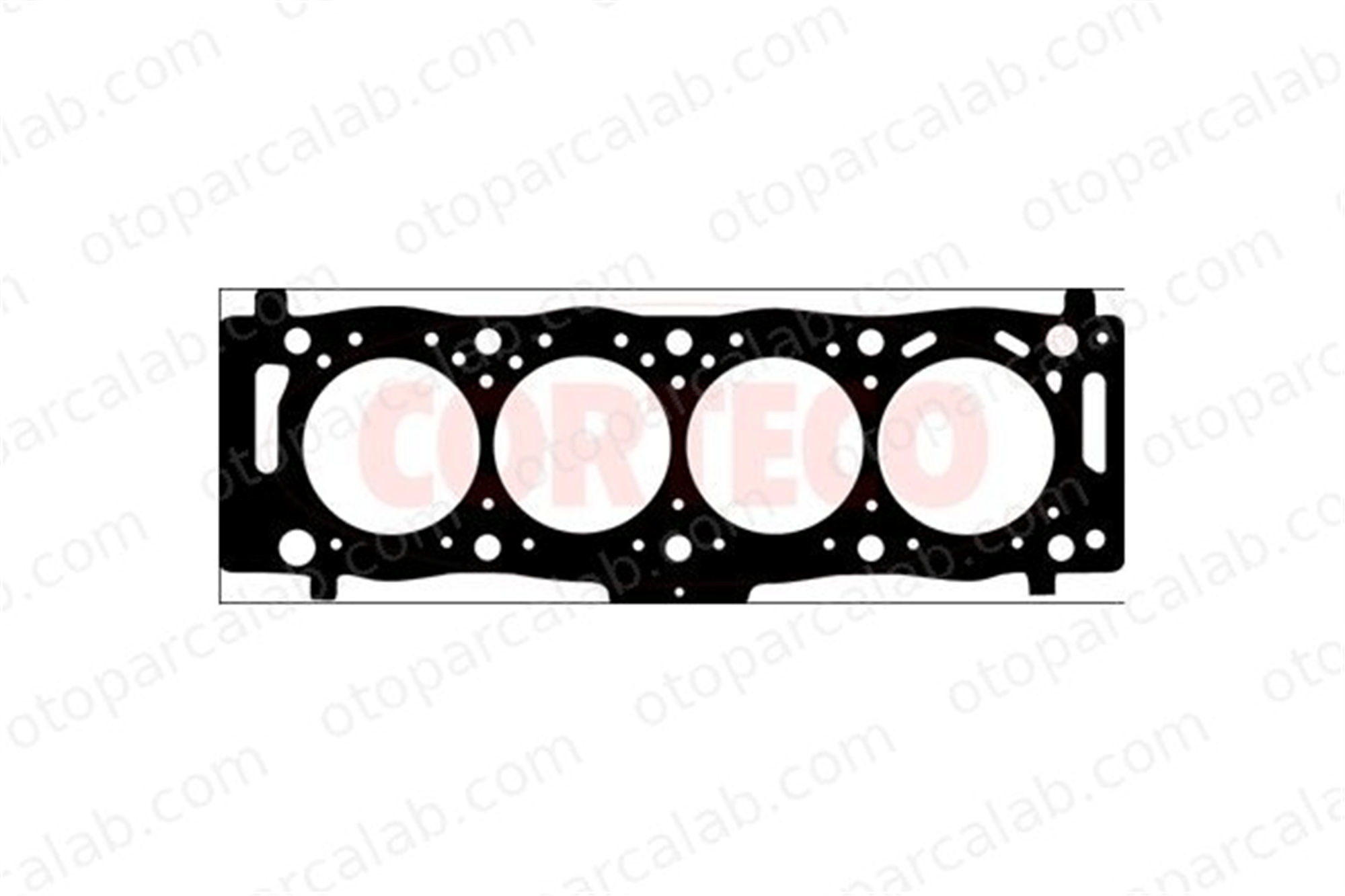 CORTECO 83415058 Silindir Kapak Contası CITROËN C8 FIAT ULYSSE 209AW 0209.AW