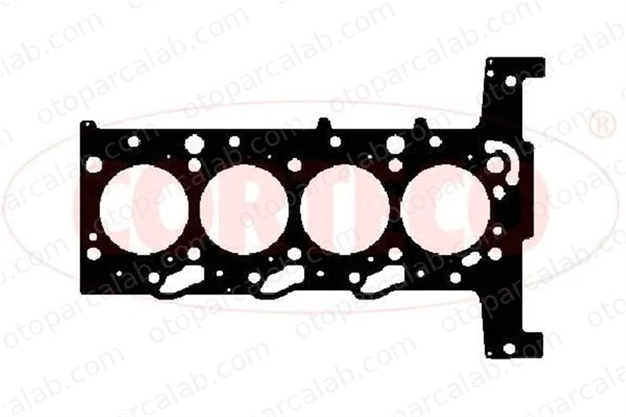 CORTECO 83415592 Silindir Kapak Contası FORD TRANSIT Minibüs/Otobüs TRANSIT Panelvan/Van 6C1Q6051AC 209EH