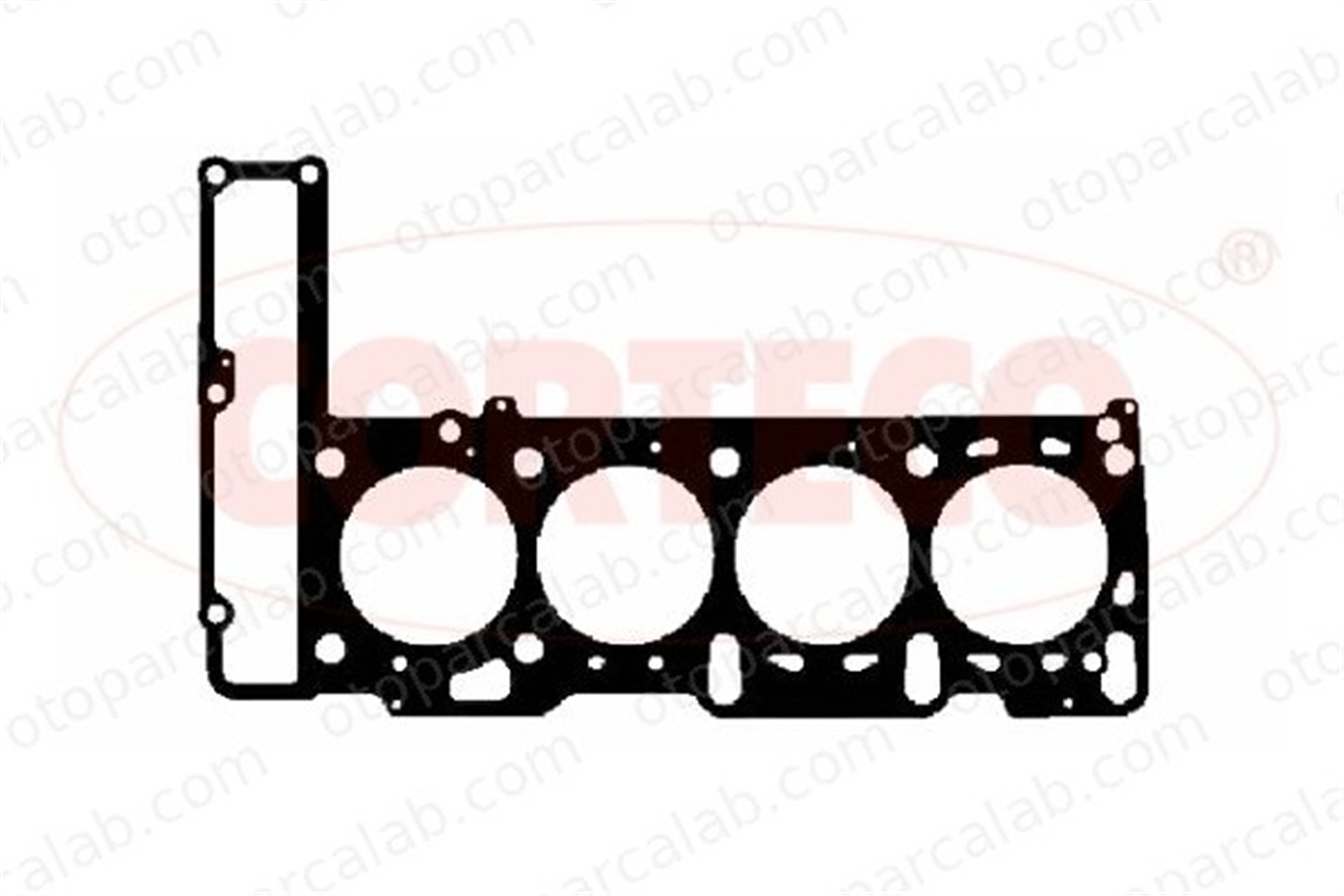 CORTECO 83415620 Silindir Kapak Contası SSANGYONG ACTYON I KYRON 83415620 6640160020