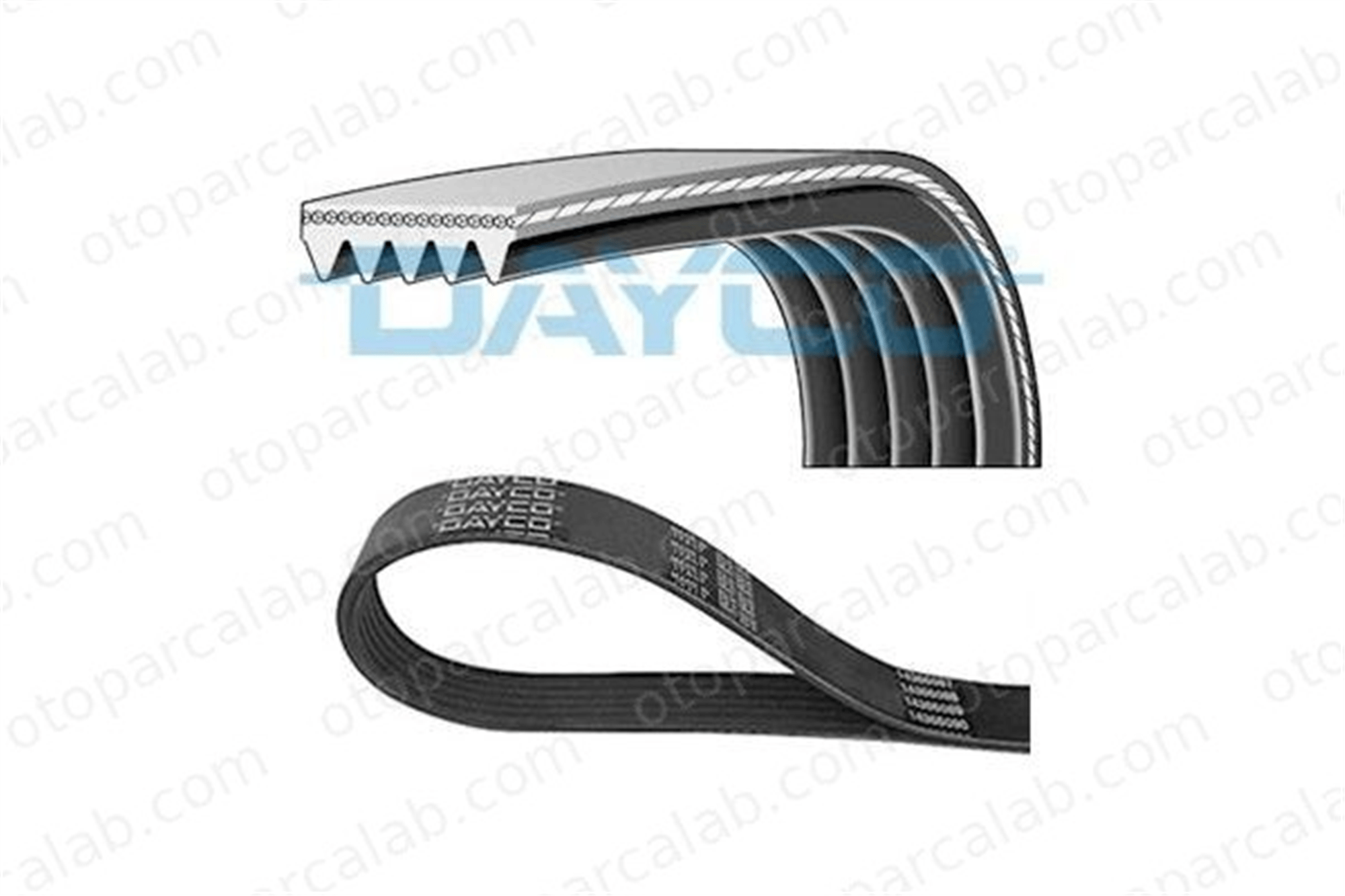 DAYCO 5PK1255 Vantilatör Kayışı MERCEDES-BENZ A-SERISI B-SERISI Sports Tourer 5750C8 2829931200