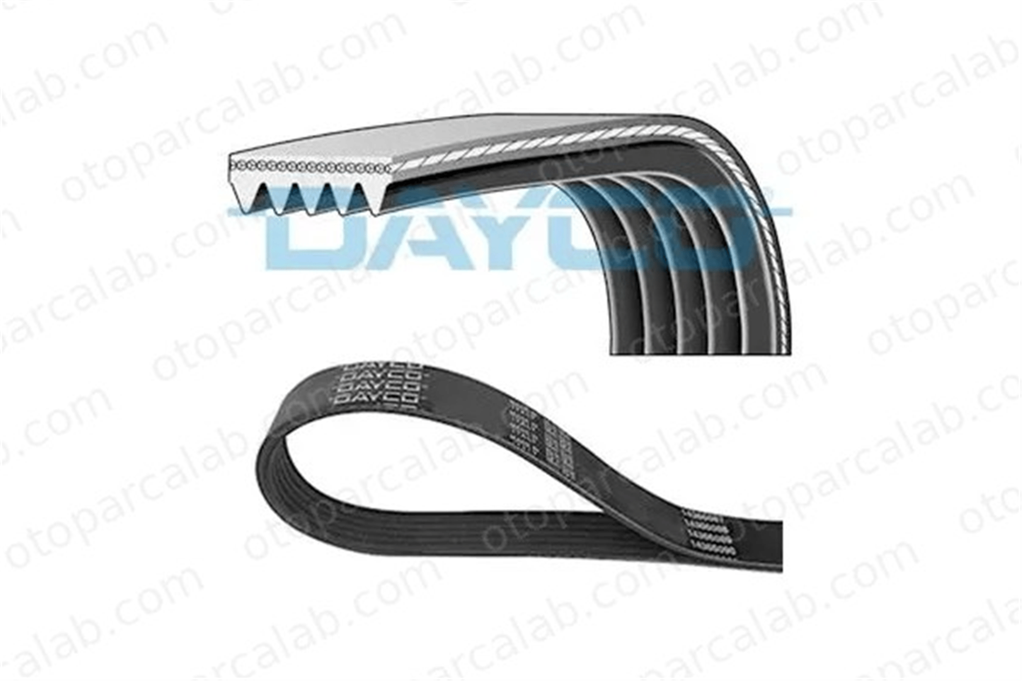 DAYCO 5PK1330 Vantilatör Kayışı MITSUBISHI CARISMA CARISMA Sedan 7700247464 7700267464