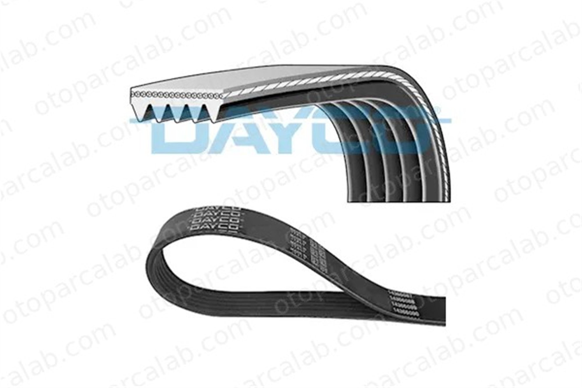 DAYCO 5PK788 Vantilatör Kayışı TOYOTA COROLLA COROLLA Liftback 87SX6C301CA GFB90790