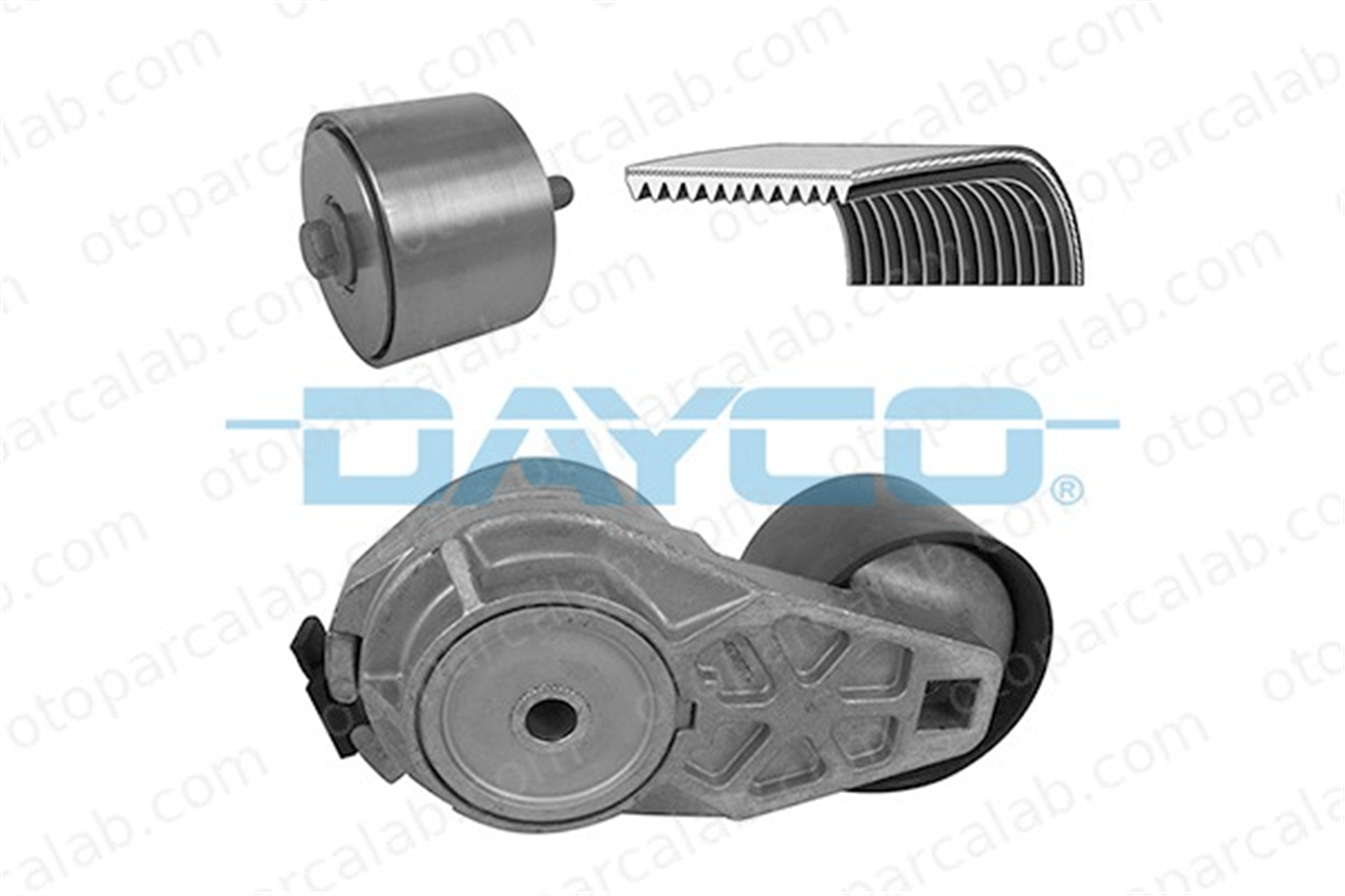 DAYCO KPV096HD Vantilatör Kayış Seti IVECO STRALIS II 5802025650 504387130