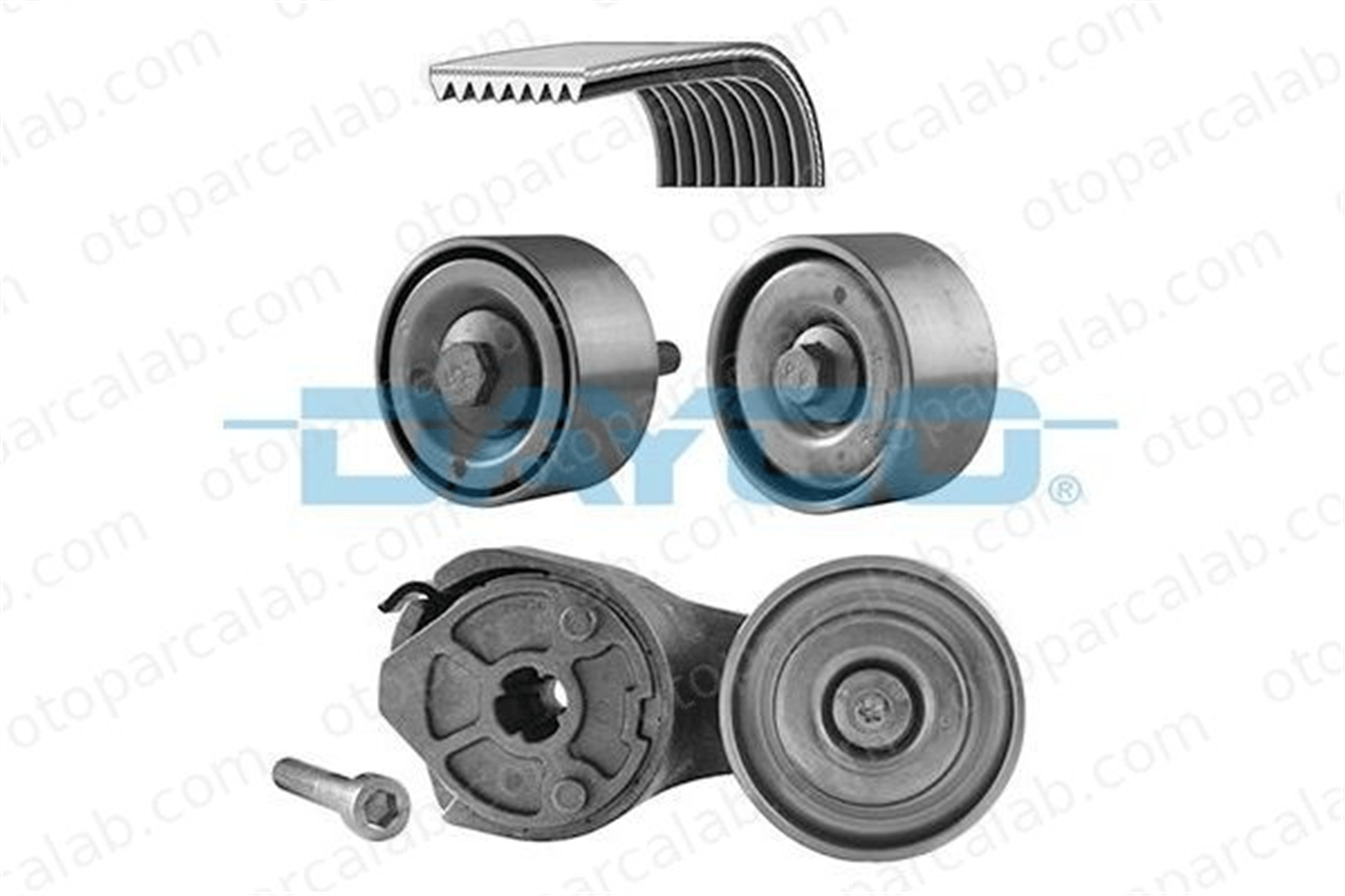DAYCO KPV098HD Vantilatör Kayış Seti DAF LF 55 LF 45 504065874 504315785 500086148