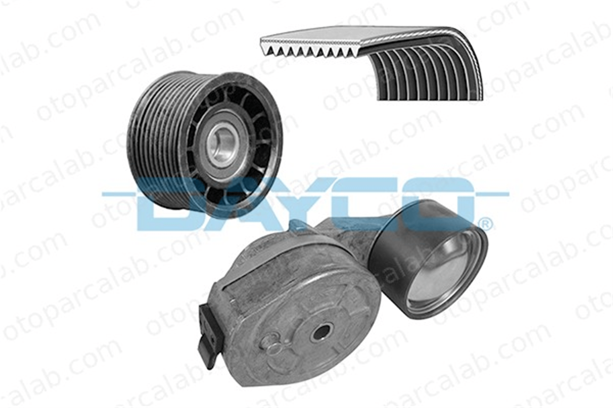 DAYCO KPV133HD Vantilatör Kayış Seti VOLVO FM FM II 20739751 20935521