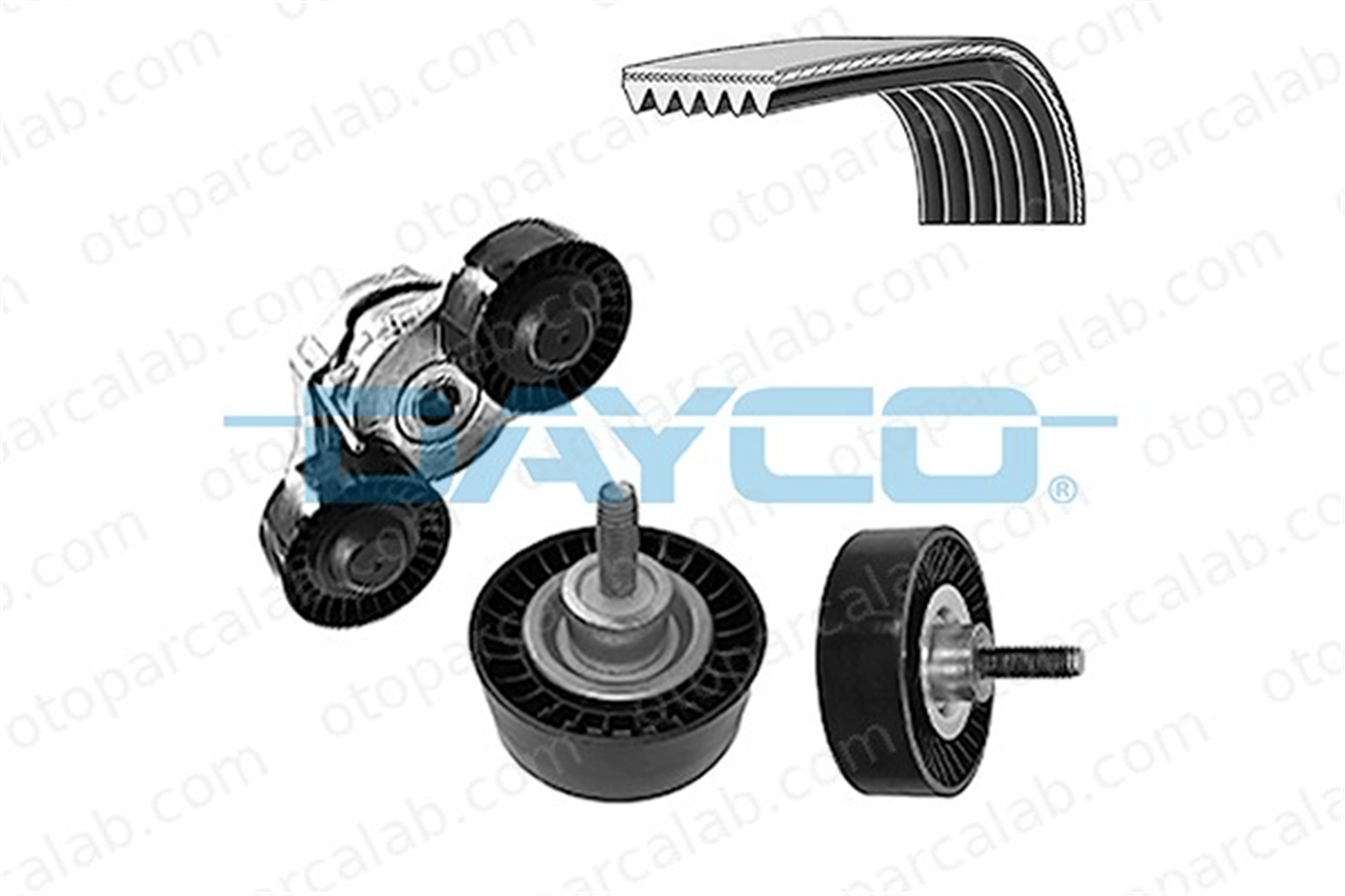 DAYCO KPV1541 Vantilatör Kayış Seti LAND ROVER RANGE ROVER EVOQUE JAGUAR E-PACE