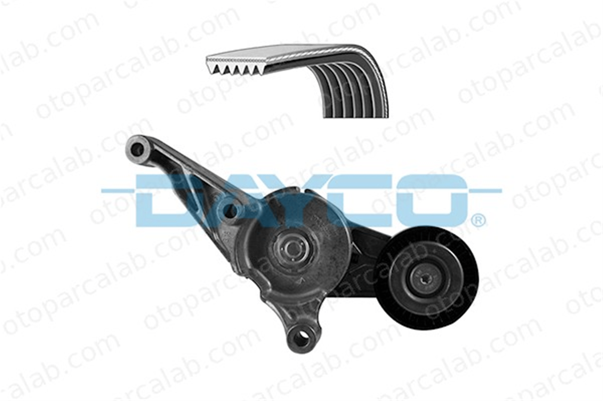 DAYCO KPV248 Vantilatör Kayış Seti VW GOLF V SKODA OCTAVIA II Combi