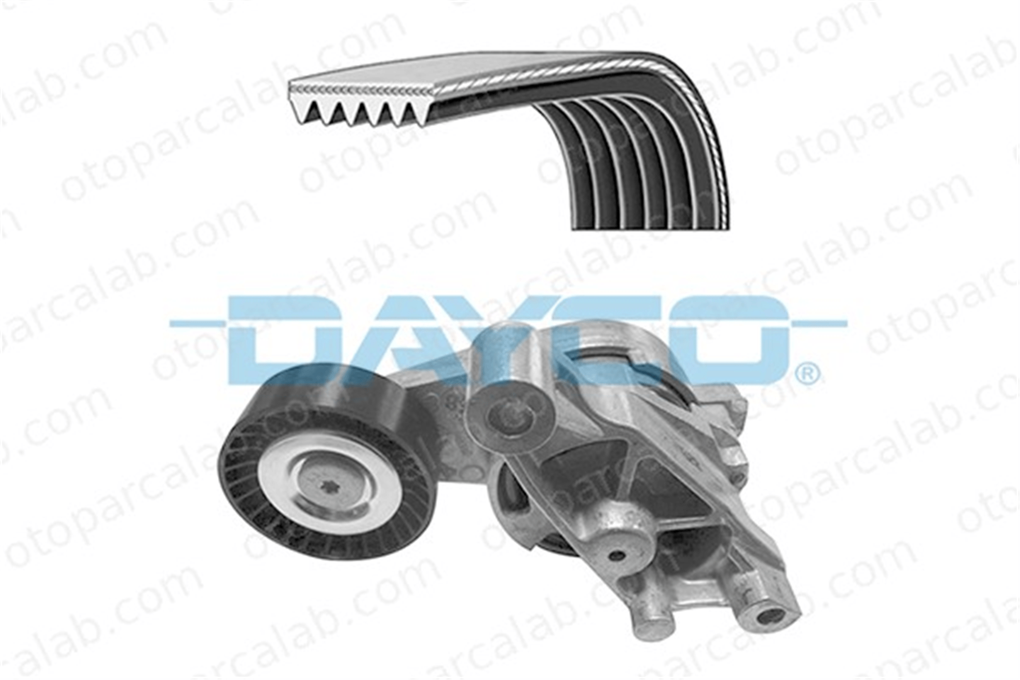DAYCO KPV272 Vantilatör Kayış Seti VW GOLF V AUDI A3