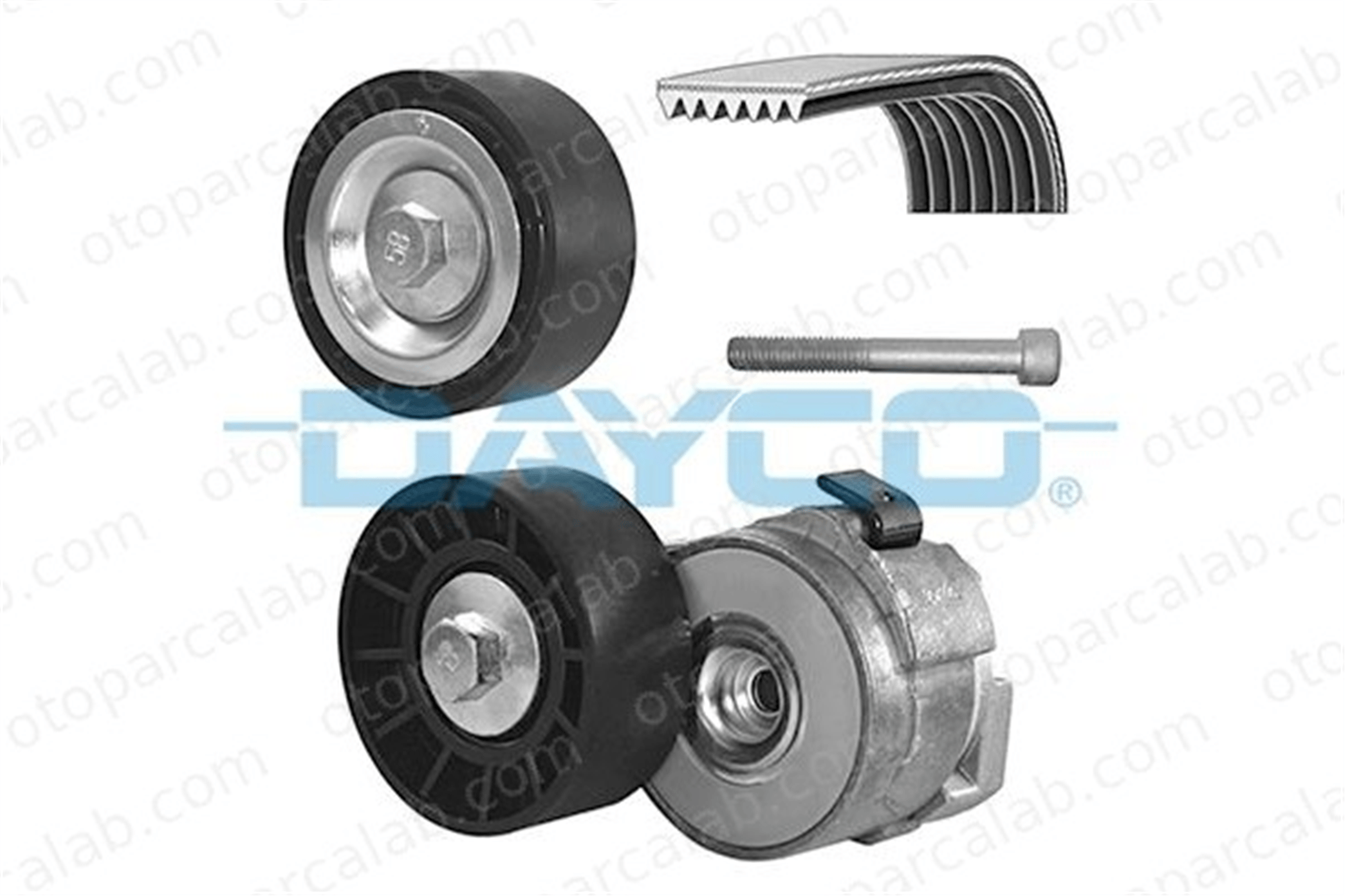 DAYCO KPV285 Triger Kayış Seti IVECO DAILY IV Panelvan/Van DAILY IV Platform şasi 500375263 500055845