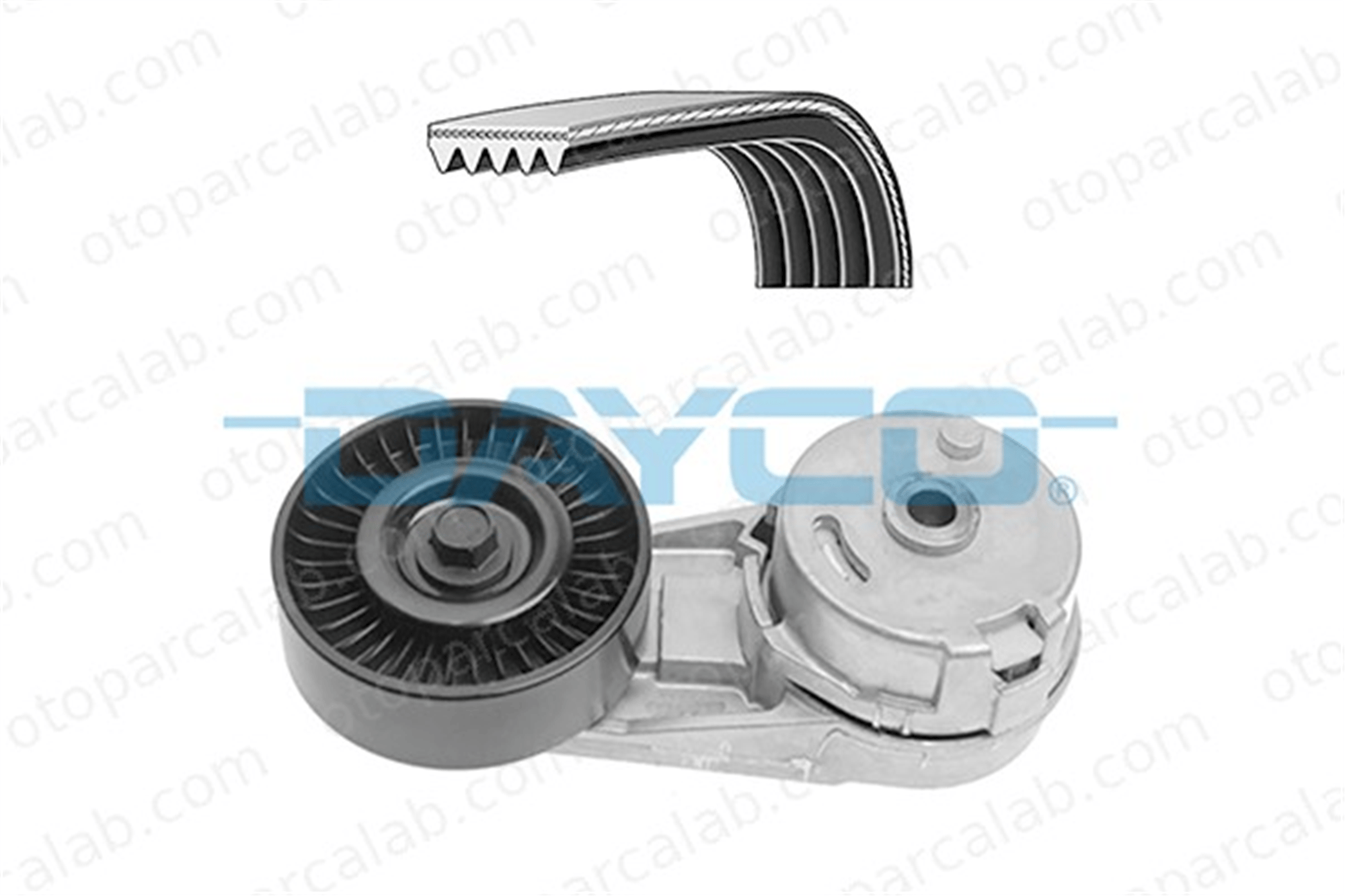 DAYCO KPV346 Vantilatör Kayış Seti OPEL VECTRA C VECTRA C GTS 71739304