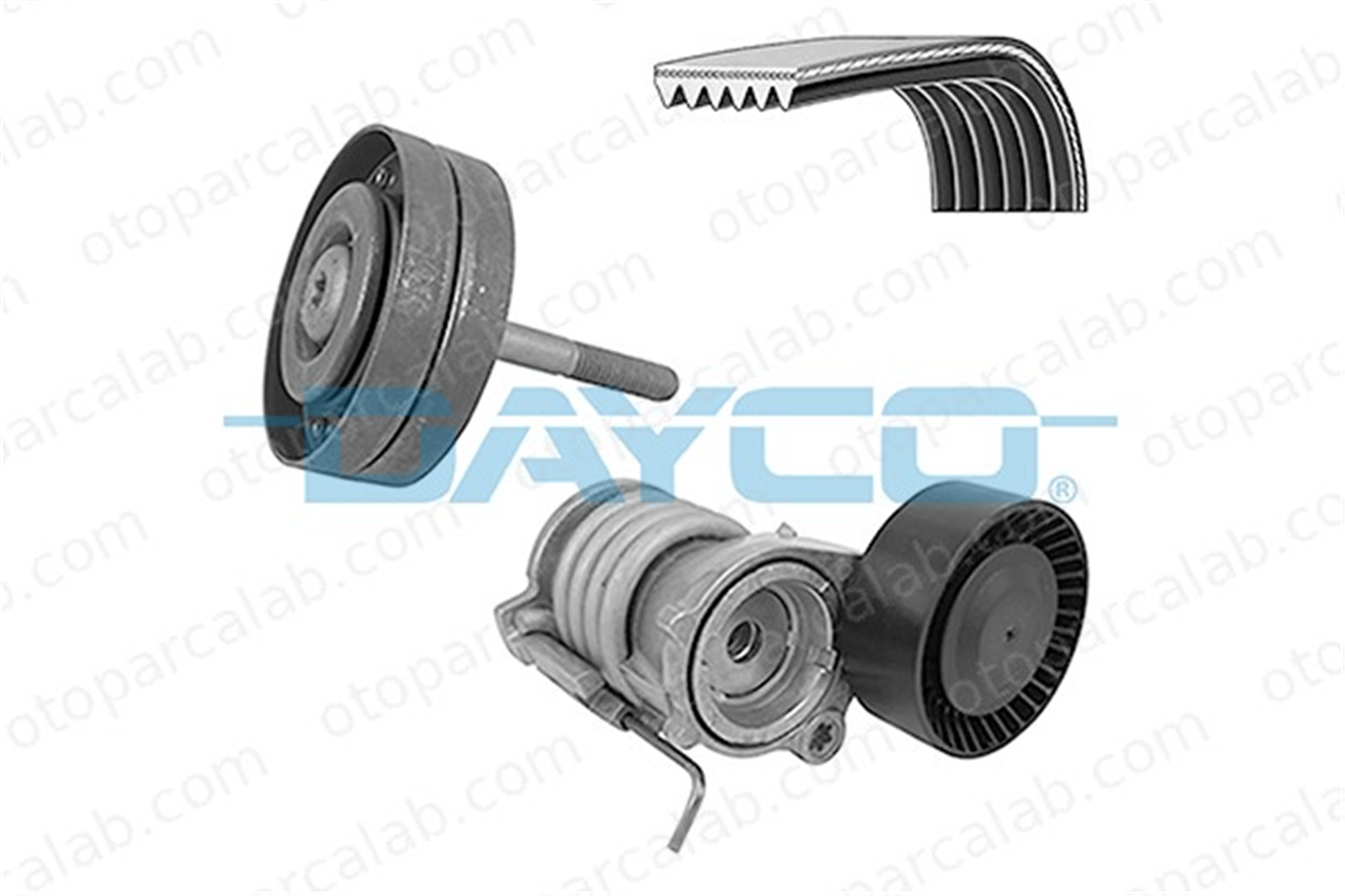 DAYCO KPV359 Vantilatör Kayış Seti VW POLO SKODA FABIA II Combi