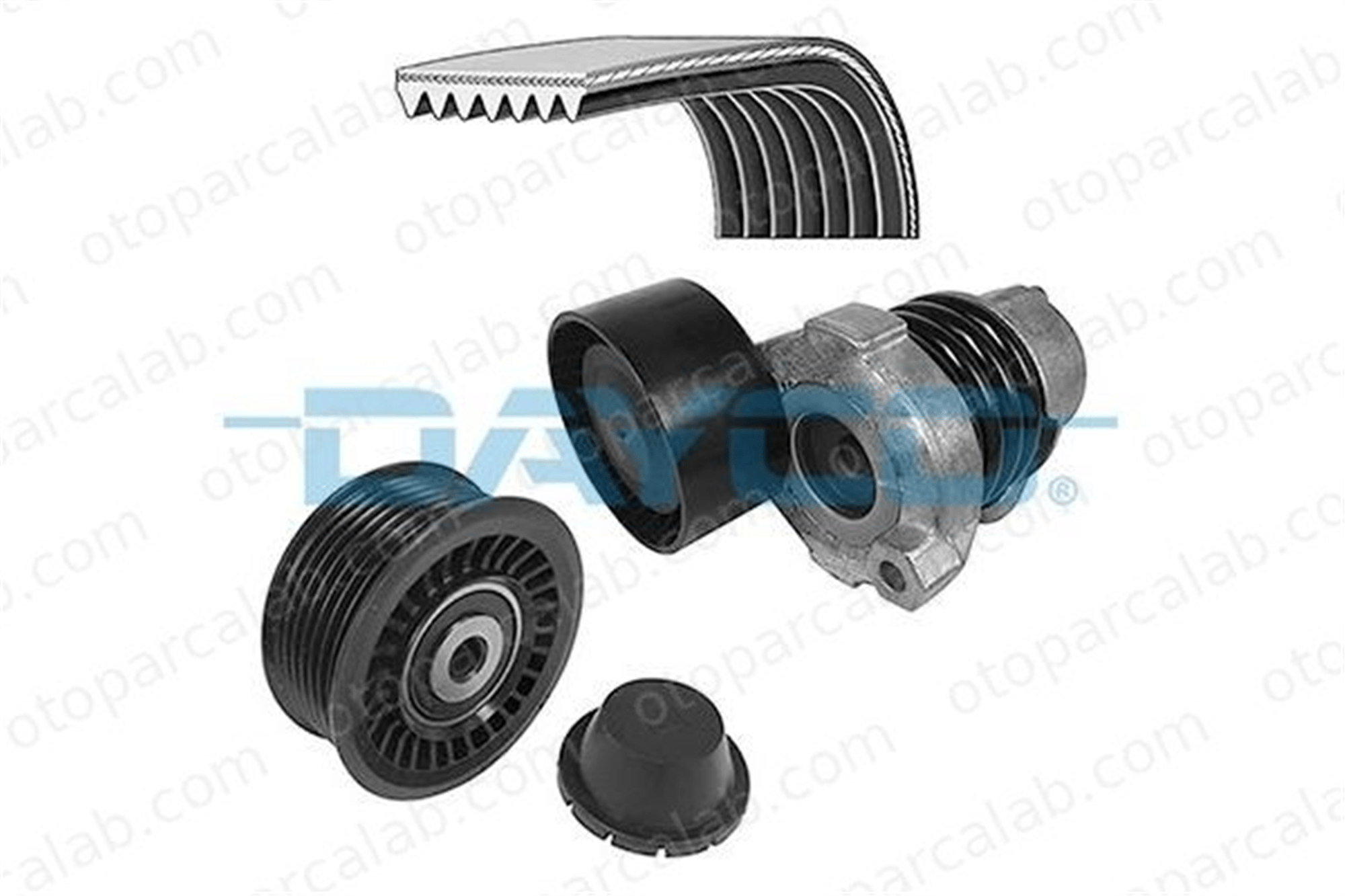 DAYCO KPV390 Vantilatör Kayış Seti RENAULT CLIO IV CAPTUR I 117203336R 1172000Q6G