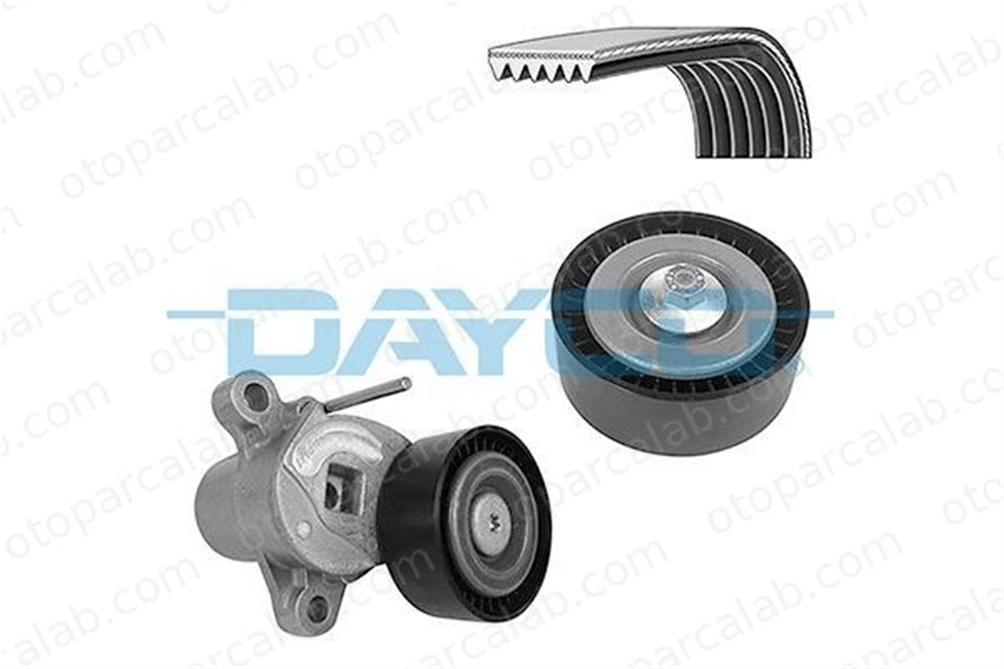 DAYCO KPV391 Vantilatör Kayış Seti FORD FIESTA VII FIESTA VII Van CM5Q 6A228 BB CM5Q 19A216 AC