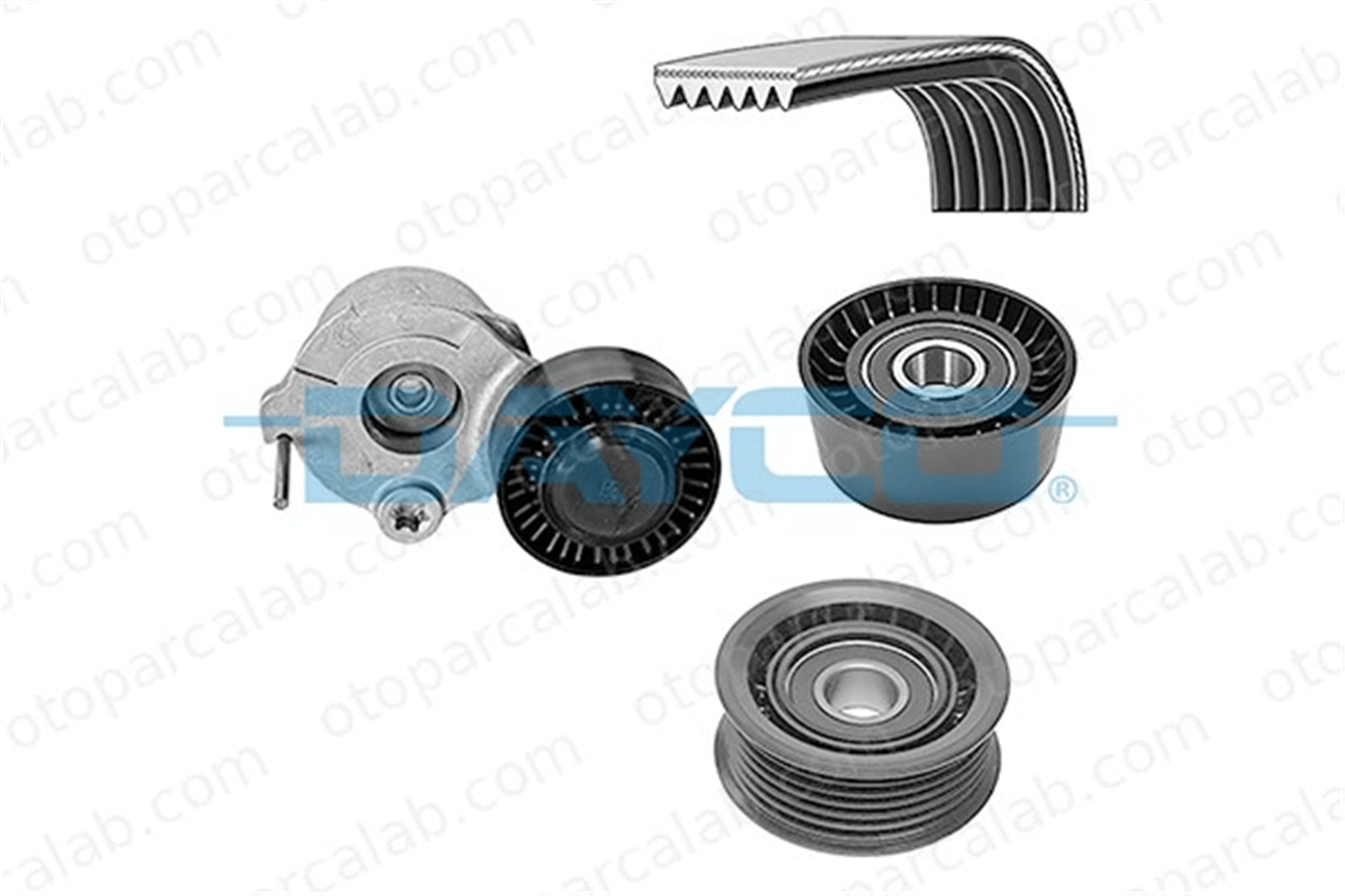DAYCO KPV444 Vantilatör Kayış Seti AUDI A7 Sportback A6 C7 Avant 059903133J