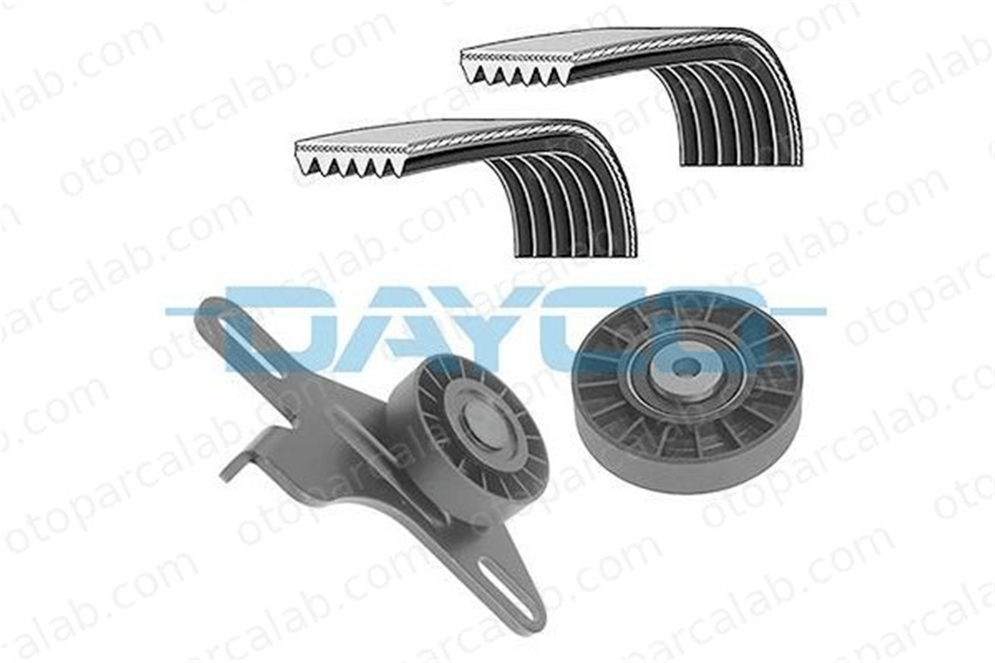 DAYCO KPV461 Vantilatör Kayış Seti RENAULT CLIO II