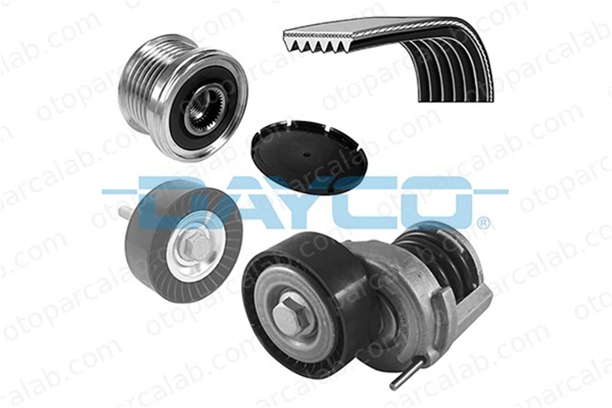 DAYCO KPV497 Vantilatör Kayış Seti VW GOLF PLUS V GOLF V