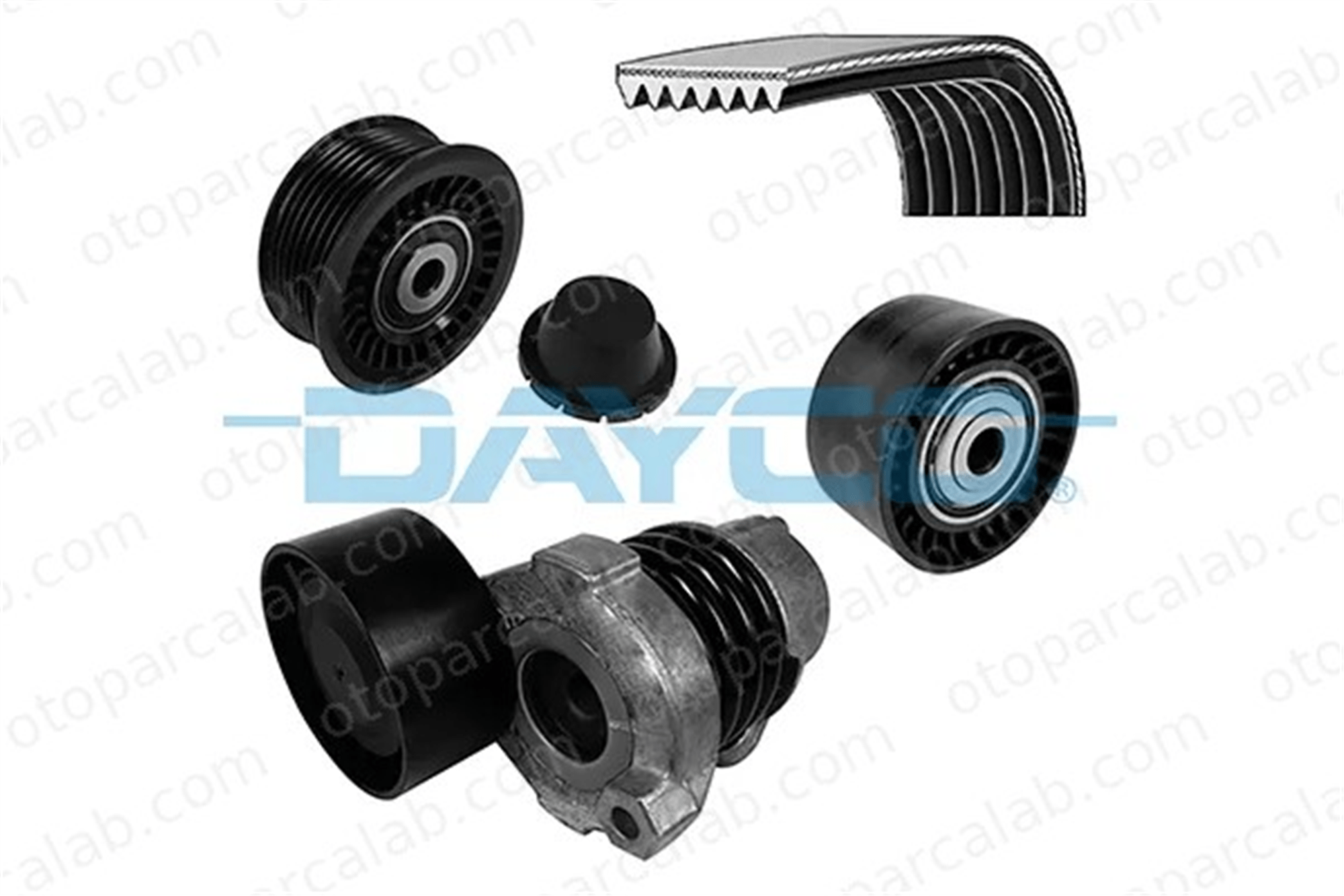 DAYCO KPV501 Vantilatör Kayış Seti RENAULT CAPTUR I CLIO IV 117207014R 119230001R