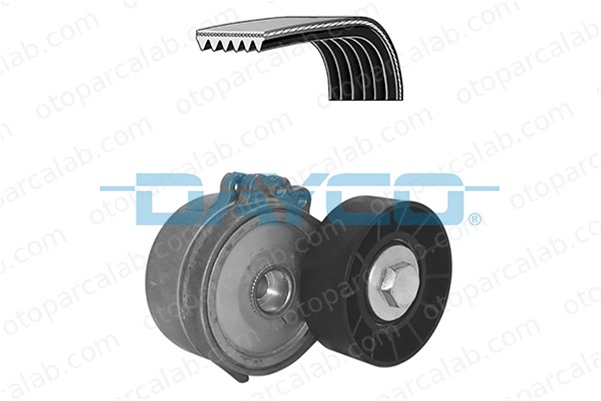 DAYCO KPV504 Vantilatör Kayış Seti FORD GALAXY II S-MAX 2110264 ME6G9Q6D361AA