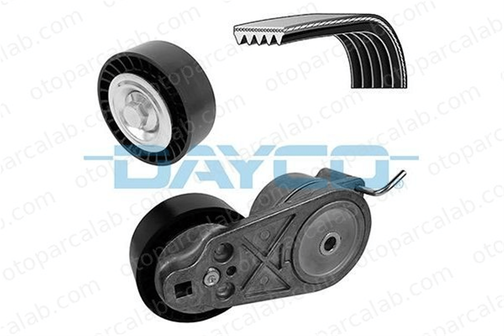 DAYCO KPV507 Vantilatör Kayış Seti FIAT PANDA 500