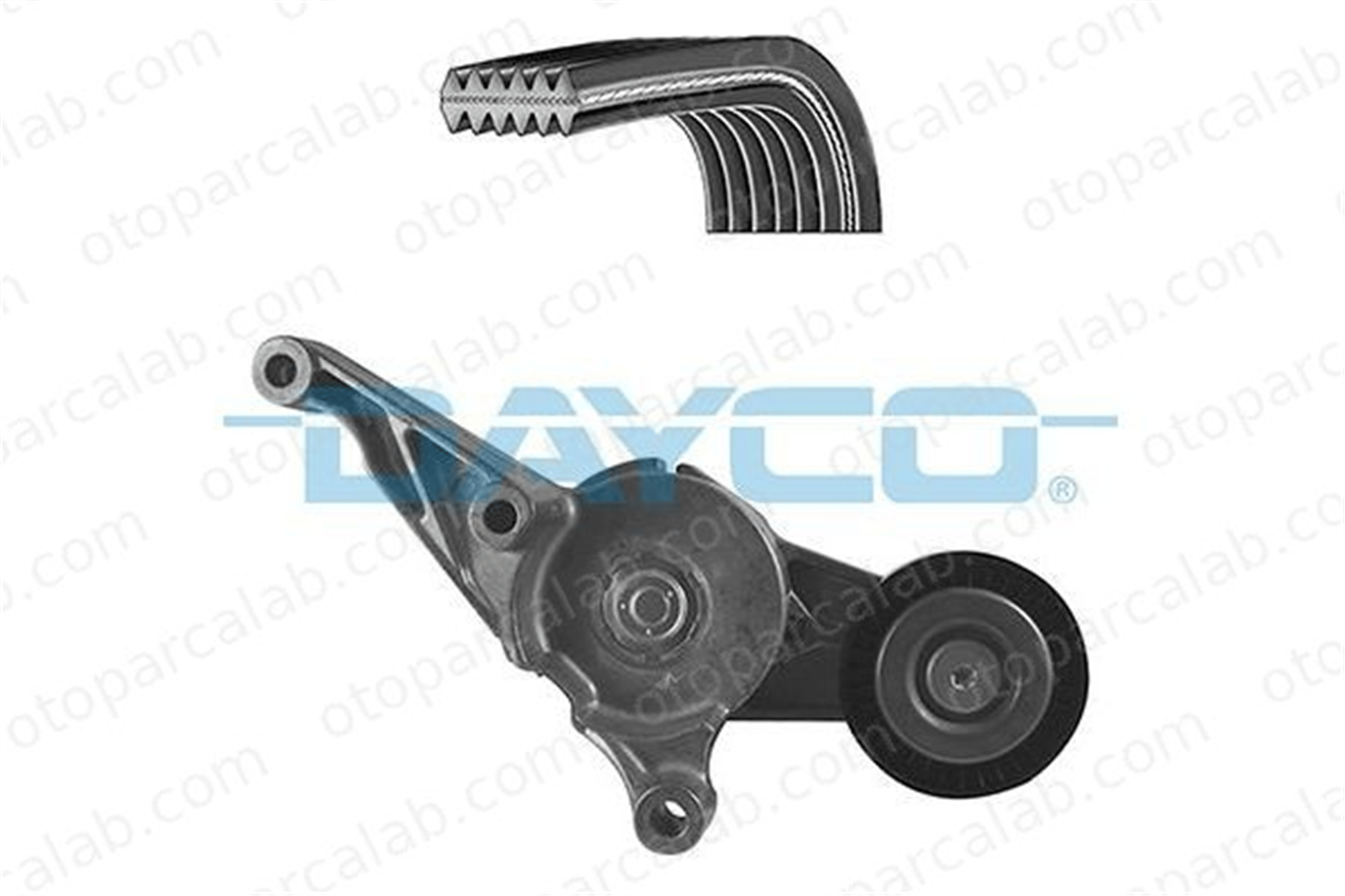 DAYCO KPV508 Vantilatör Kayış Seti VW SHARAN CADDY III Kasa/büyük limuzin 03G903315C