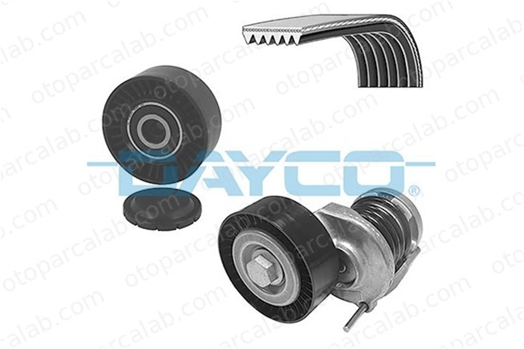 DAYCO KPV518 Vantilatör Kayış Seti VW TRANSPORTER T6 / CARAVELLE T6 Minibüs/Otobüs TRANSPORTER T6 Panelvan/Van 038903315AH