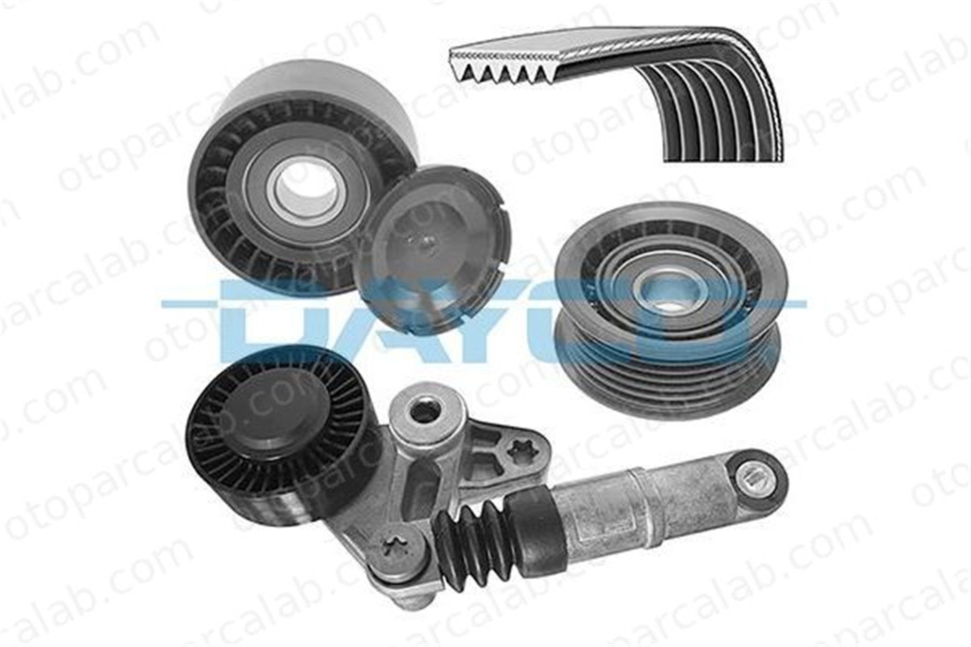 DAYCO KPV529 Vantilatör Kayış Seti AUDI A6 C6 A6 C6 Avant