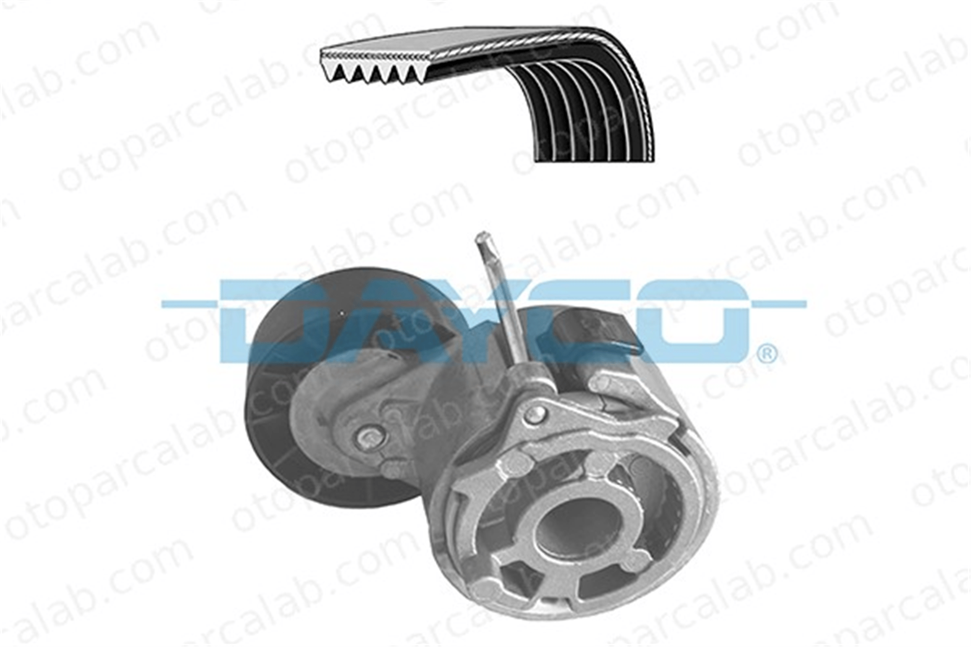 DAYCO KPV549 Vantilatör Kayış Seti CITROËN JUMPER Panelvan/Van PEUGEOT BOXER Platform şasi 1611280580