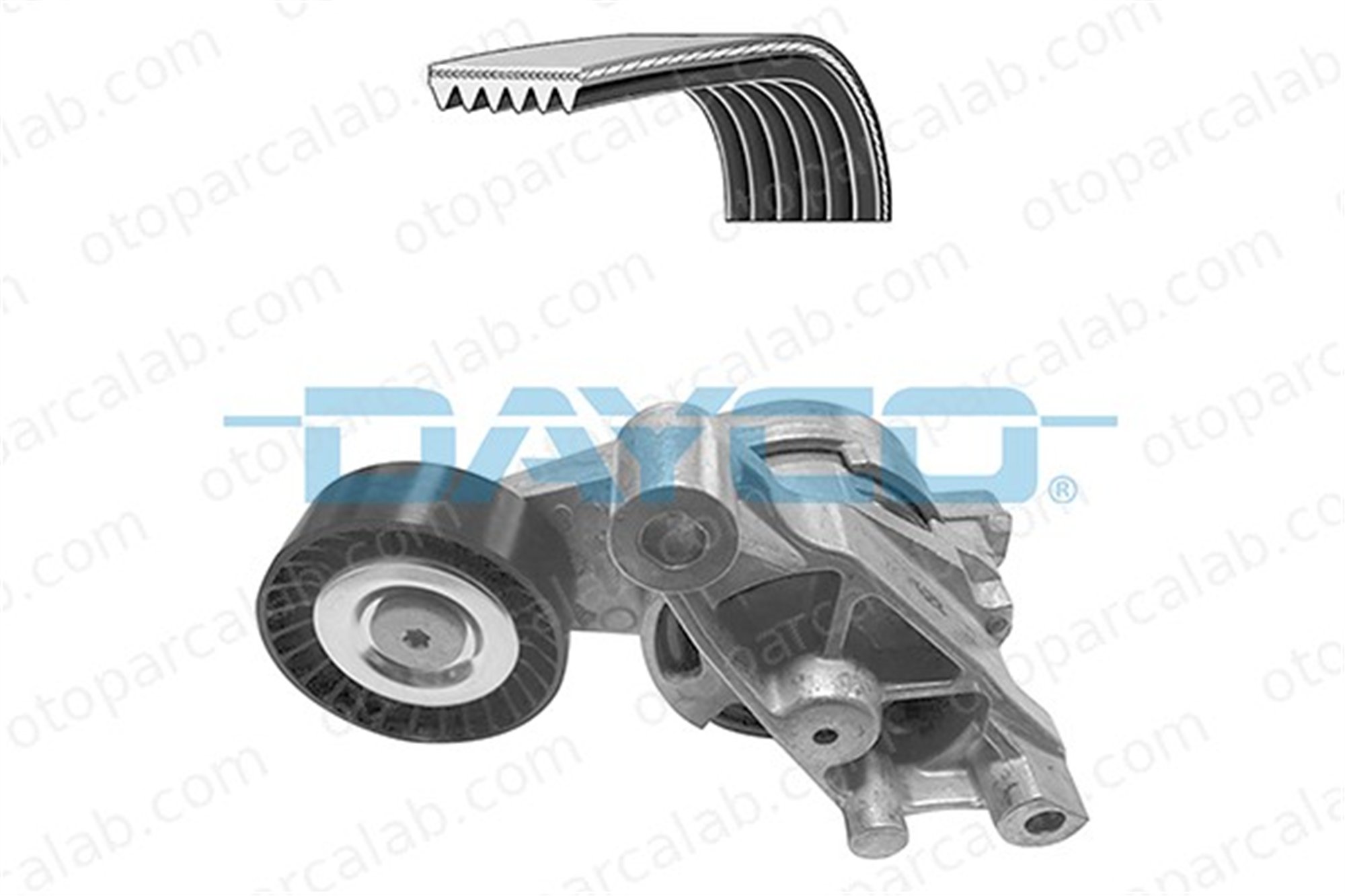 DAYCO KPV586 Vantilatör Kayış Seti VW CADDY III Kasa/büyük limuzin CADDY III MPV