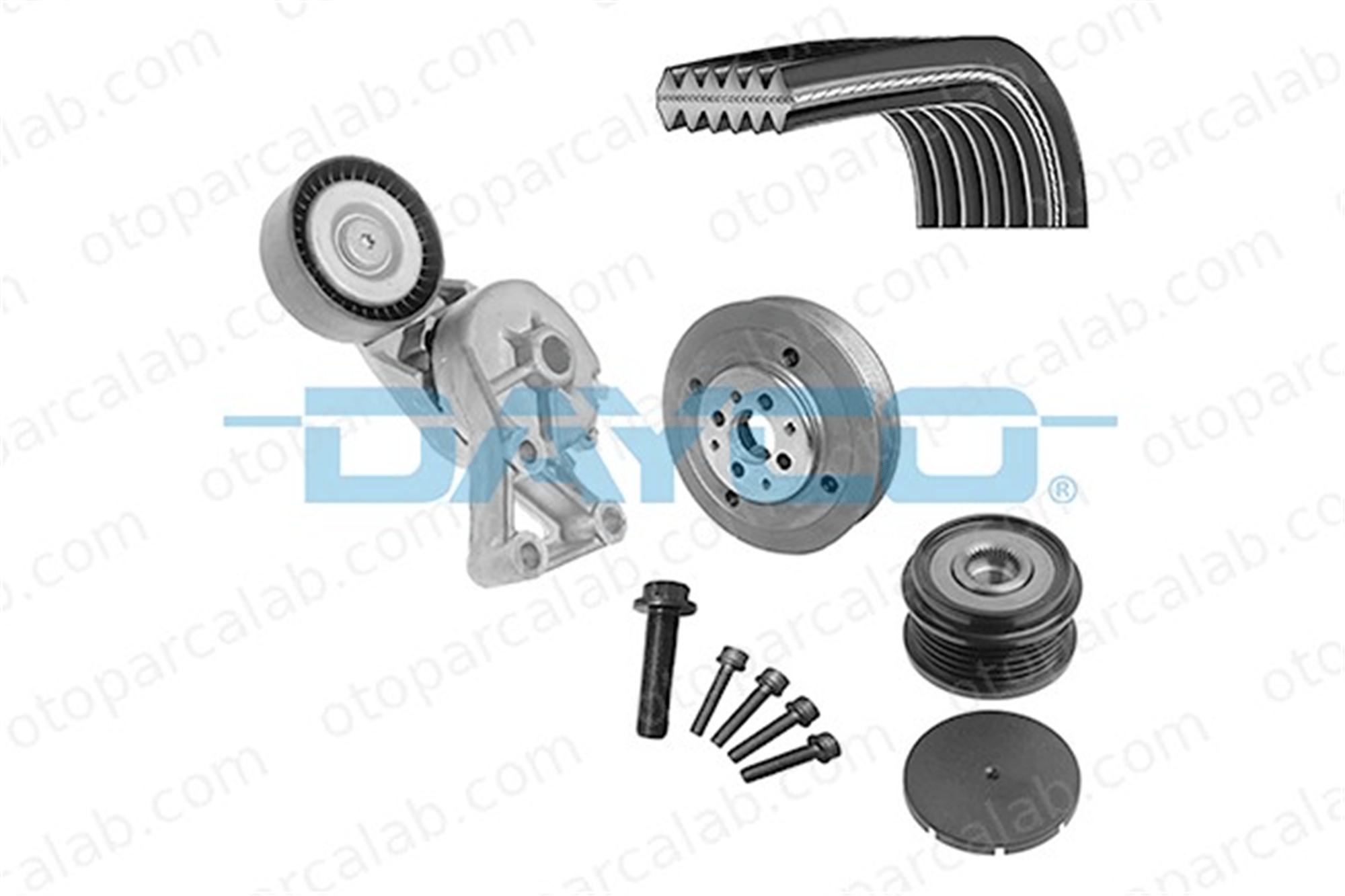 DAYCO KPV711 Vantilatör Kayış Seti VW BORA I BORA Variant