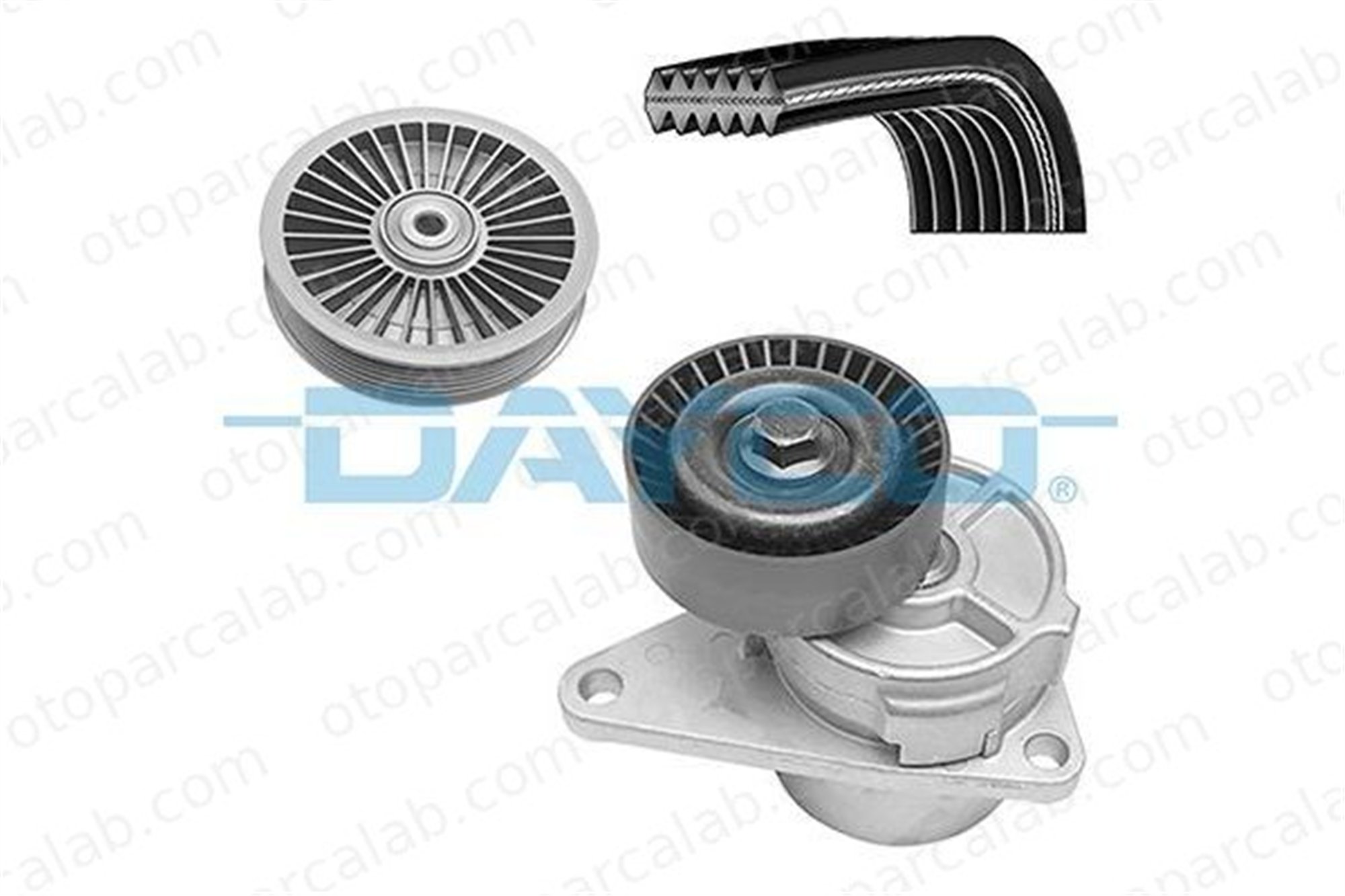 DAYCO KPV712 Vantilatör Kayış Seti VOLVO S80 I S70 9497331 9471981