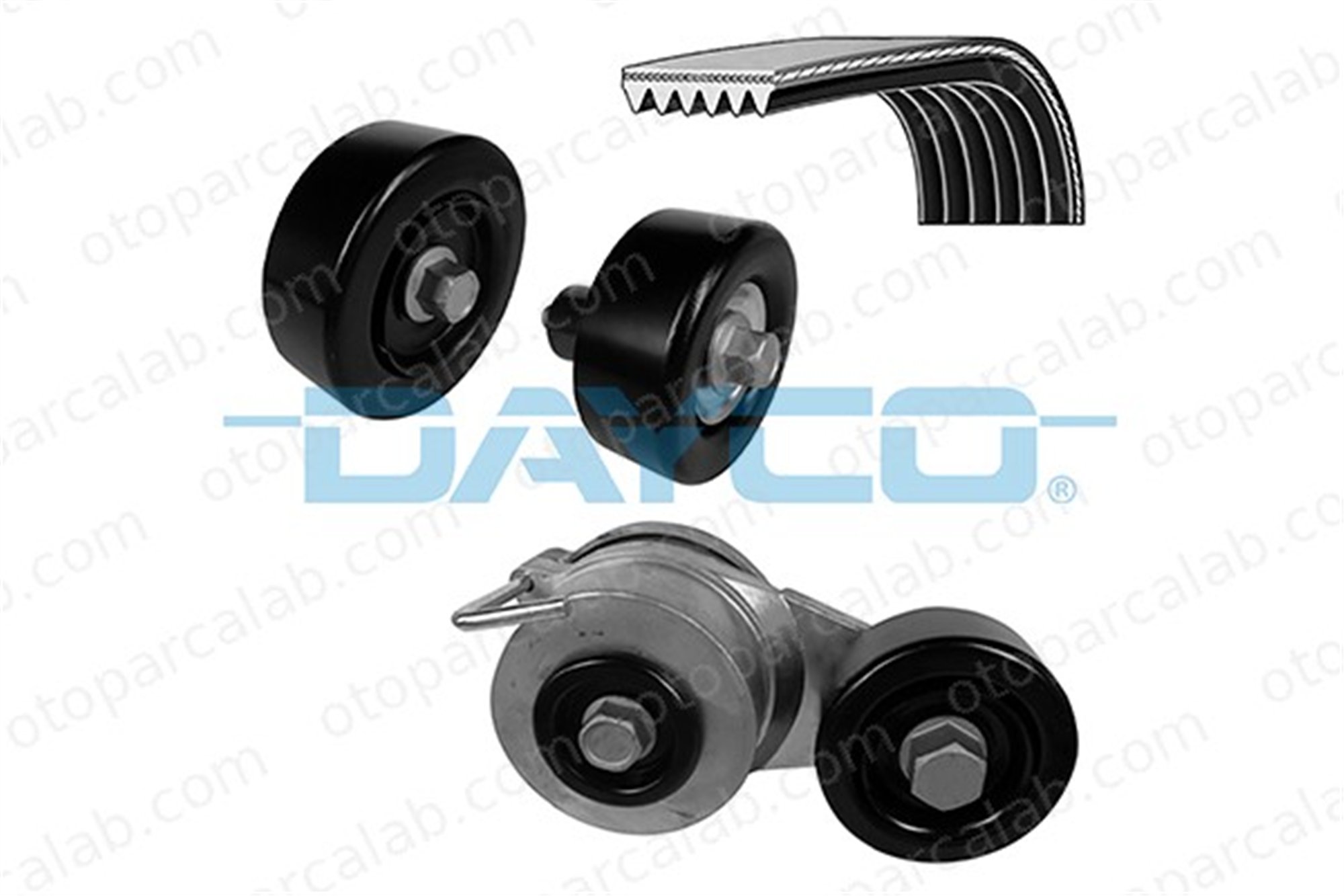 DAYCO KPV725 Vantilatör Kayış Seti HYUNDAI SANTA FÉ III SANTA FE IV