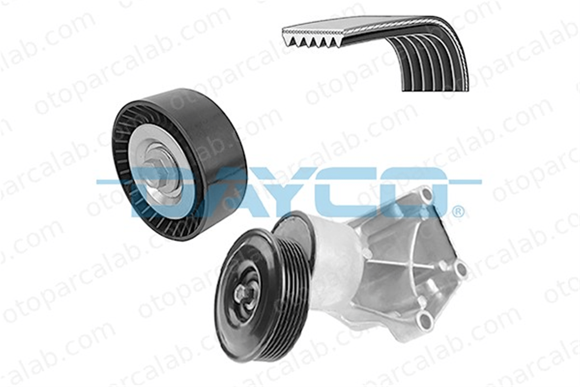 DAYCO KPV783 Vantilatör Kayış Seti FORD FIESTA IV FIESTA Kasa/büyük limuzin