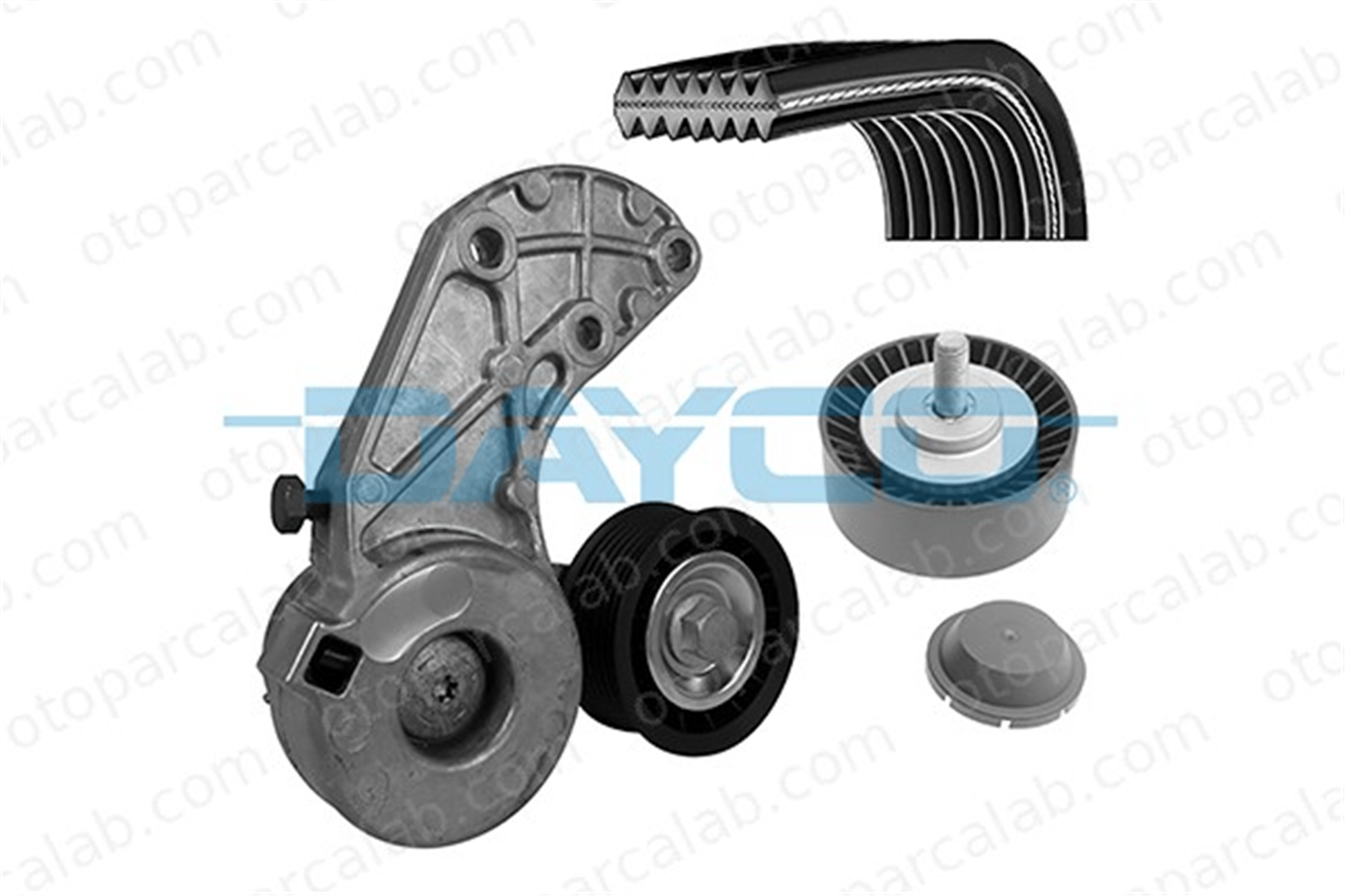 DAYCO KPV824 Vantilatör Kayış Seti VW TOUAREG AUDI Q7