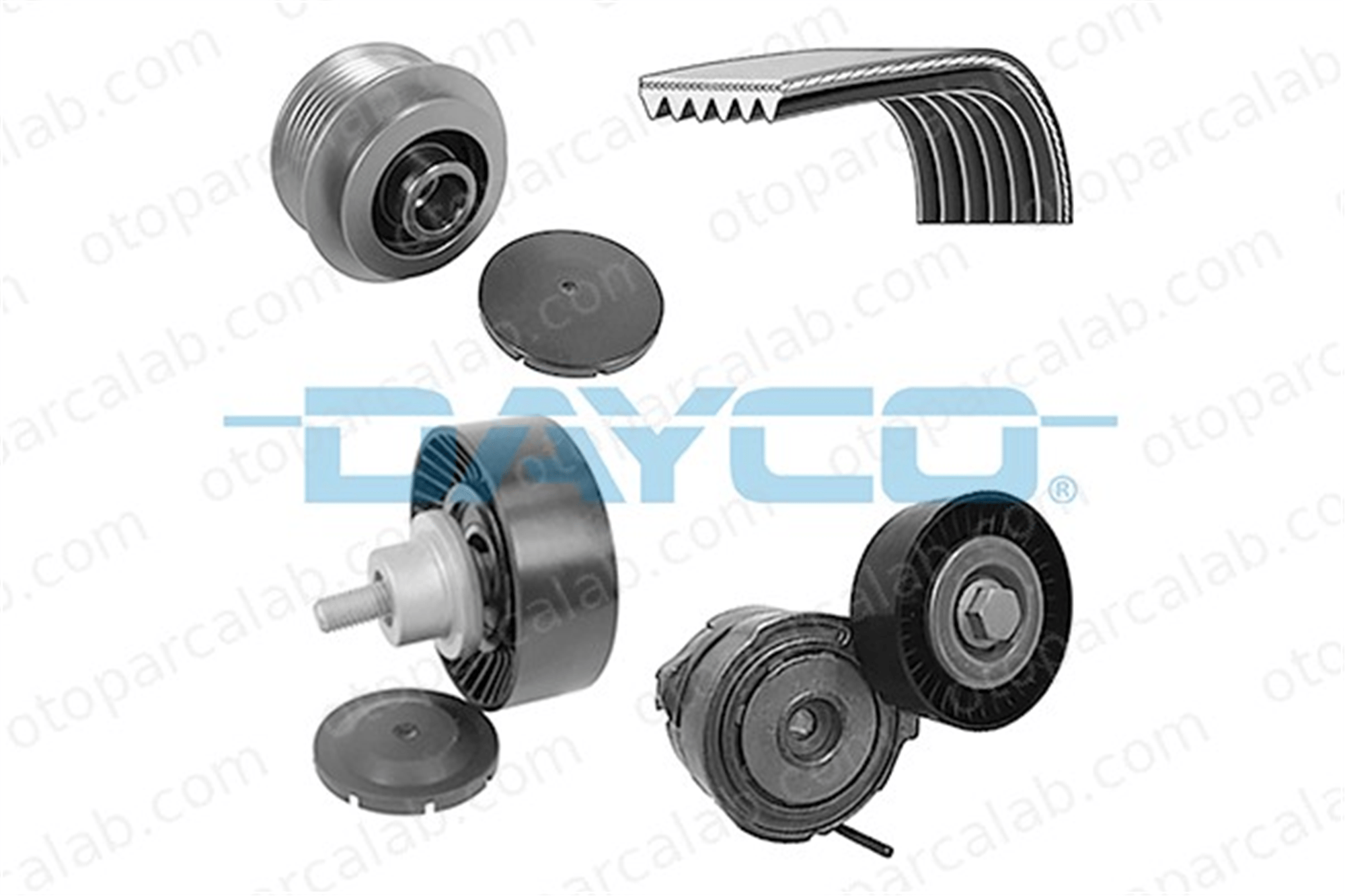 DAYCO KPV832 Vantilatör Kayış Seti AUDI A6 C6 Avant A6 C6