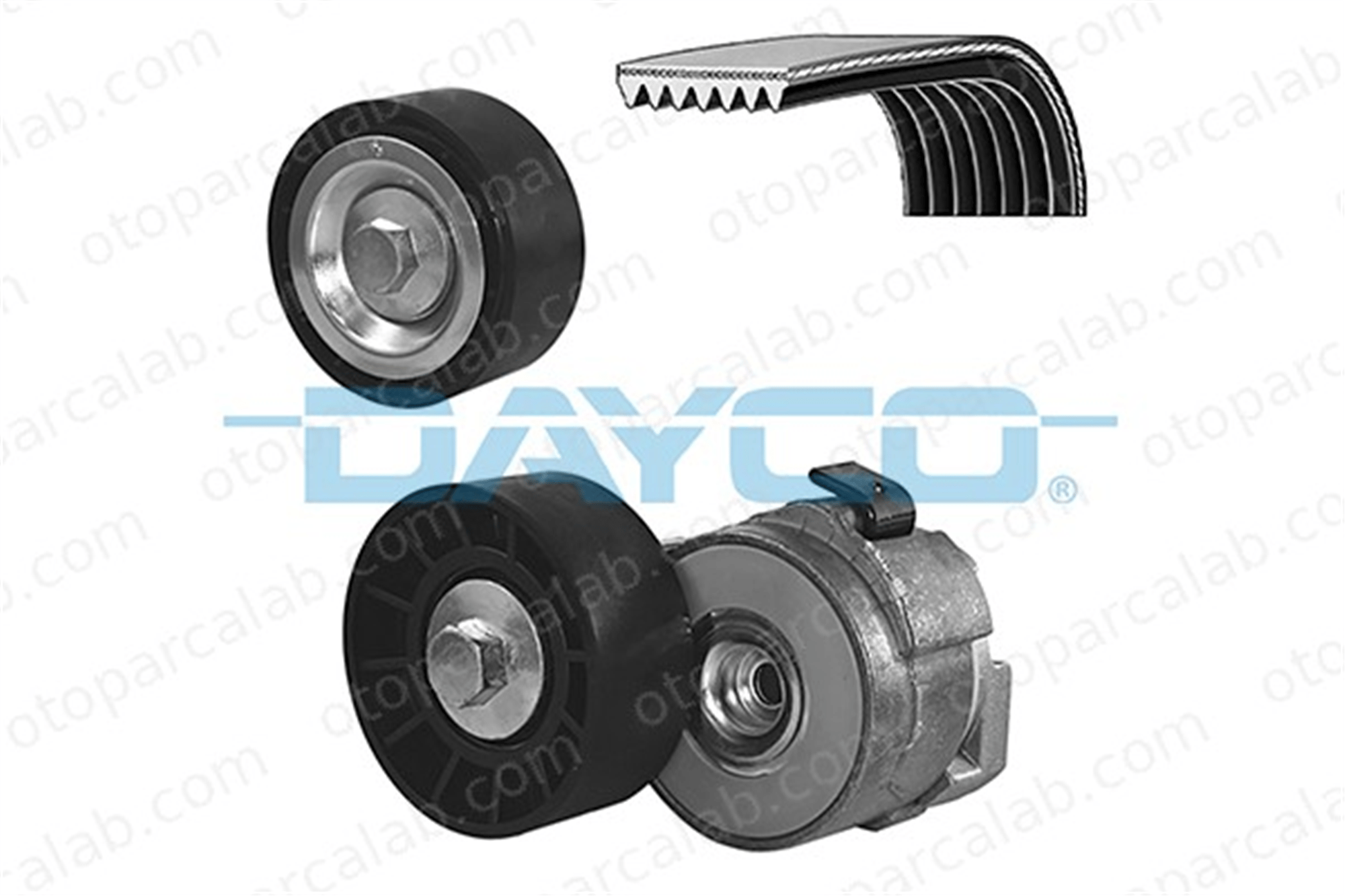 DAYCO KPV867 Vantilatör Kayış Seti IVECO DAILY V Panelvan/Van DAILY V Platform şasi 504086751 504000412