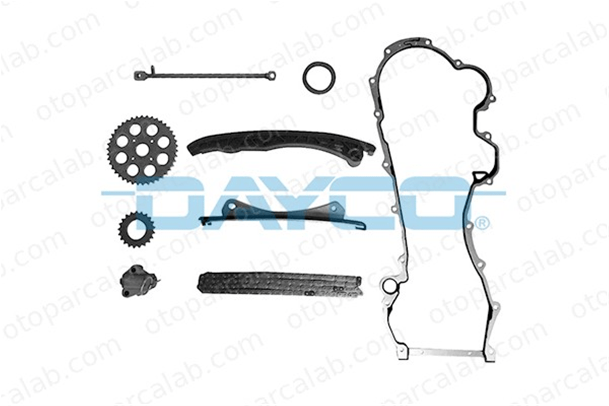DAYCO KTC1067 Triger Zincir Seti LANCIA YPSILON FIAT PUNTO EVO 55221385S4 636597N