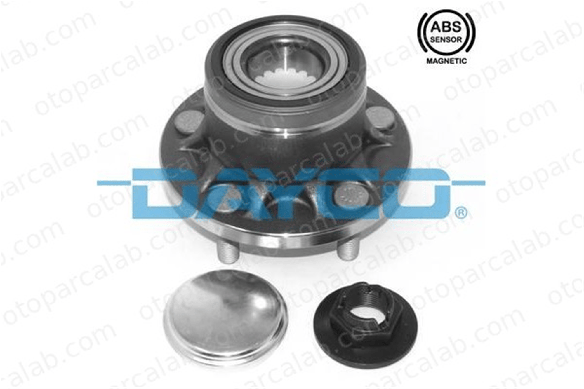 DAYCO KWD1249 Teker Rulmanı Arka Sağ veya Sol FORD TOURNEO CONNECT TRANSIT CONNECT KWD1249 1469186