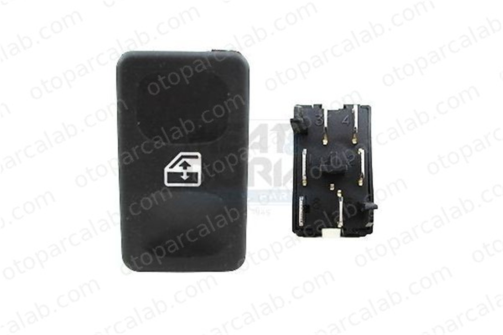 DEGRA 191959855 Cam Açma Düğmesi Ön Sağ VW GOLF II SEAT CORDOBA 191959855 19195985501C